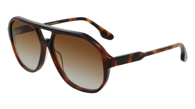 0886895516006 - Damen VB633S 215 Sonnenbrillen Acetat Schildkröte Braun Pilot  Schattiert