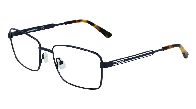 0886895520799 - Herren KL334 424 Optische Fassungen Metall Blau Quadratisch 0886895520799 - Herren KL334 424 Optische Fassungen Metall Blau Quadratisch