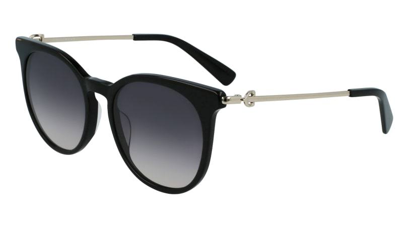 0886895521208 - LONGCHAMP Unisex LO693S 001 Sonnenbrillen Plastik Schwarz Grau Rund Schattiert 0886895521208 - LONGCHAMP Unisex LO693S 001 Sonnenbrillen Plastik Schwarz Grau Rund Schattiert