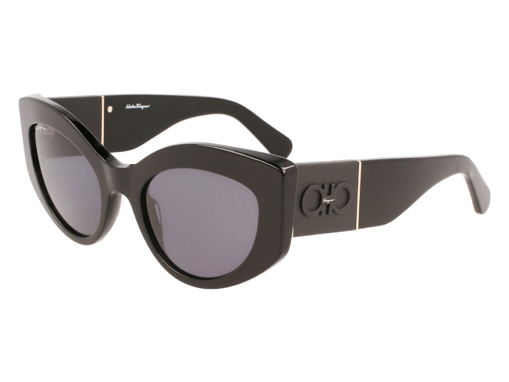 0886895523455 - Damen SF1044S 001 Sonnenbrillen Plastik Schwarz Grau Schmetterling
