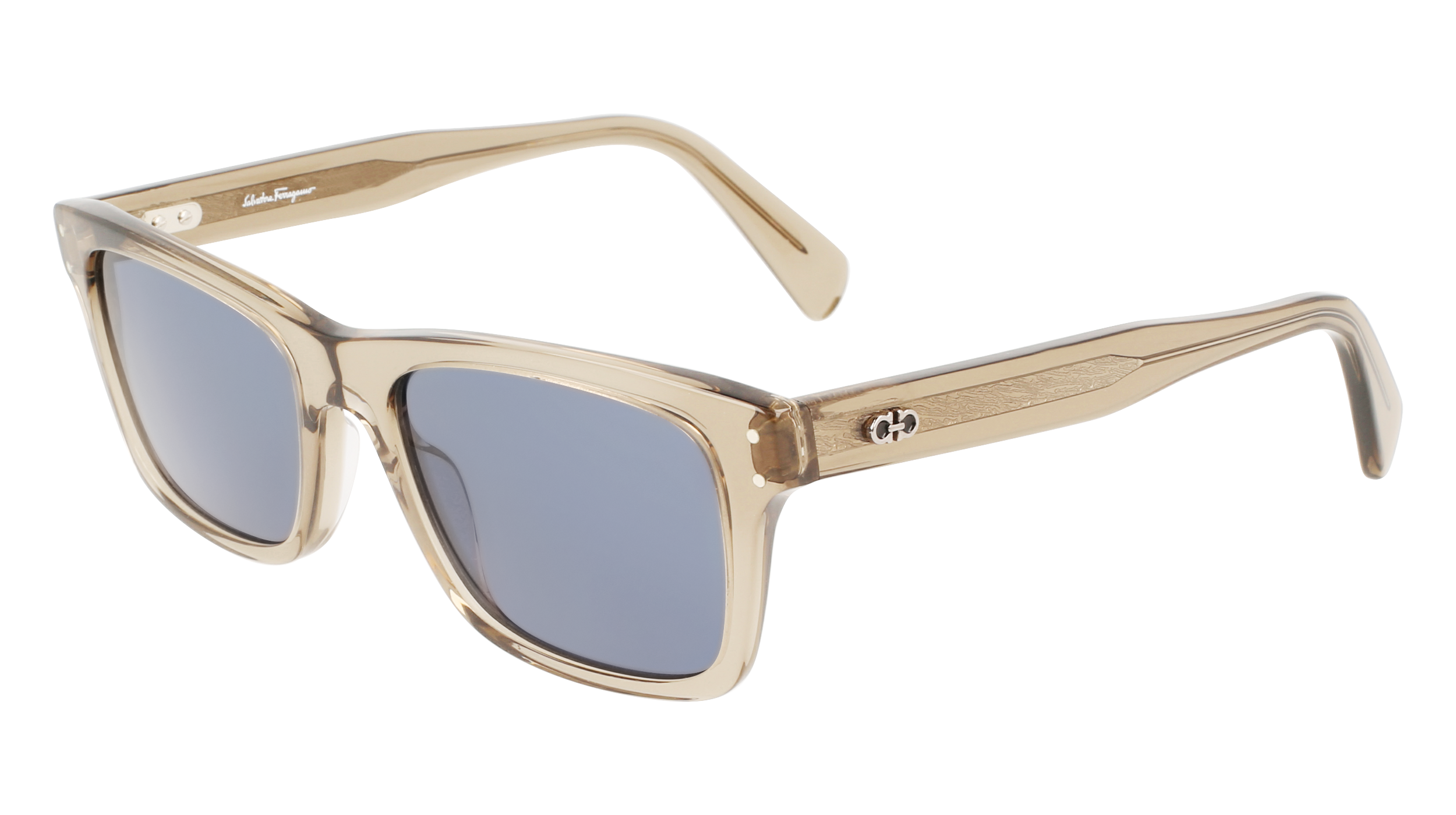 0886895523585 - Herren SF1039S 278 Gläser SONNENBRILLEN Acetat Beige Grau Quadratisch Normal