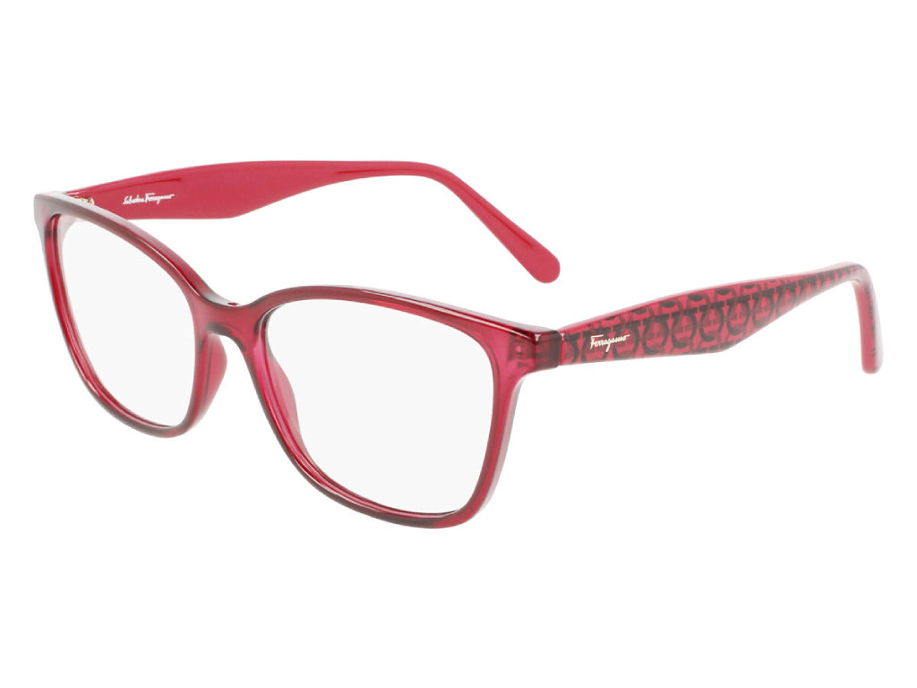 0886895531450 - Damen SF2918 612 Optische Fassungen Plastik Burgund  Quadratisch