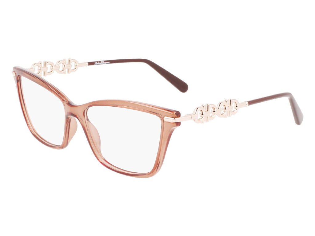 0886895532976 - Damen SF2921 232 Optische Fassungen Plastik Transparent braun  Schmetterling