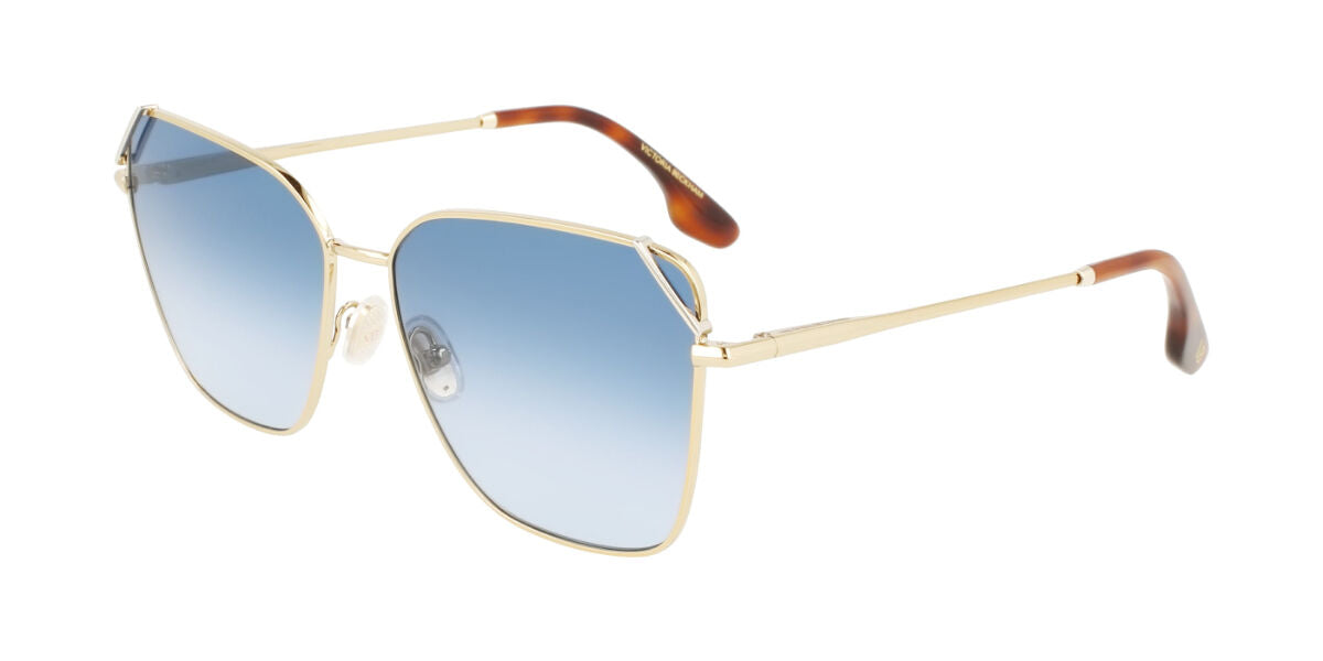0886895534796 - Damen VB228S 720 Sonnenbrillen Metall Gold Blau Geometrisch  Photochromatisch