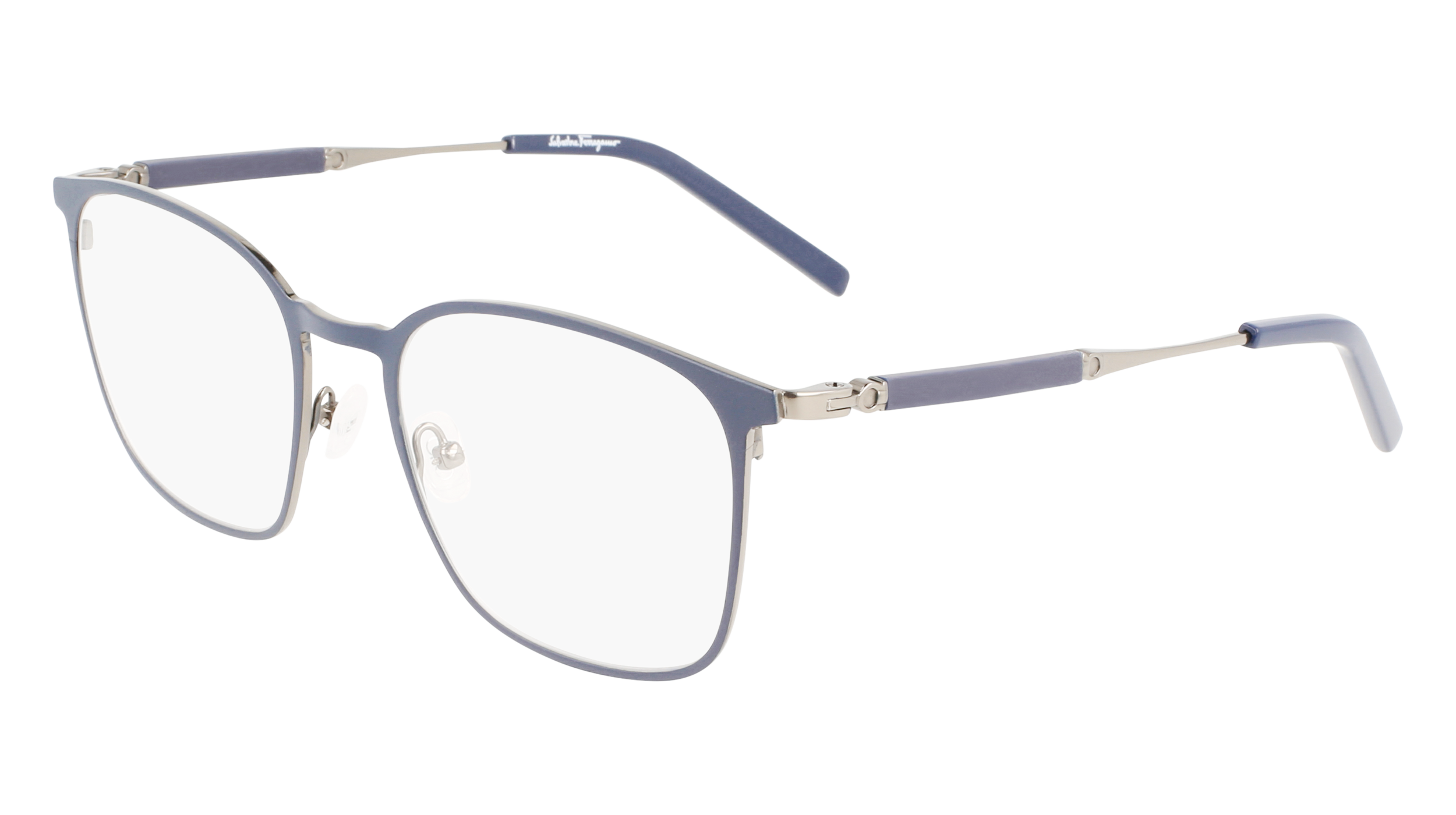 0886895536066 - Herren SF2566 021 Optische Fassungen Titan Ruthenium Blau  Quadratisch  Photochromatisch