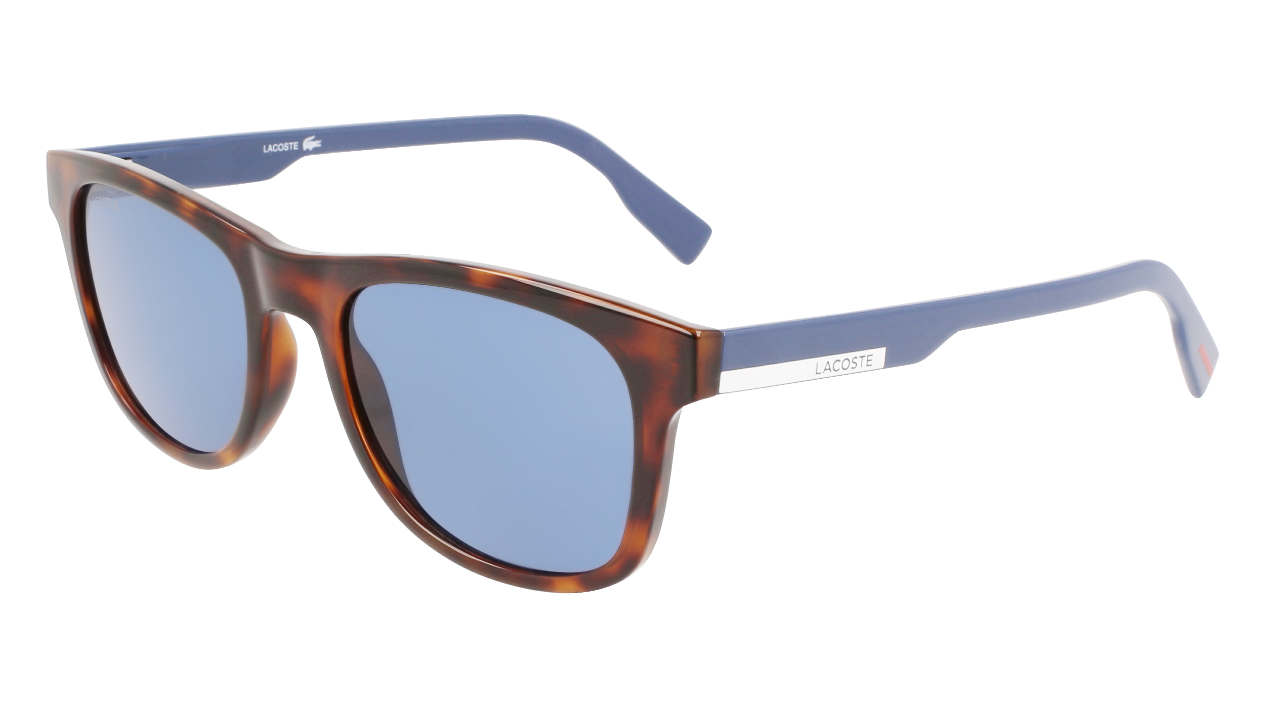 0886895538848 - Unisex L969S 230 Gläser SONNENBRILLEN Bio-Injekt Havanna Blau Quadratisch Normal Photochromatisch