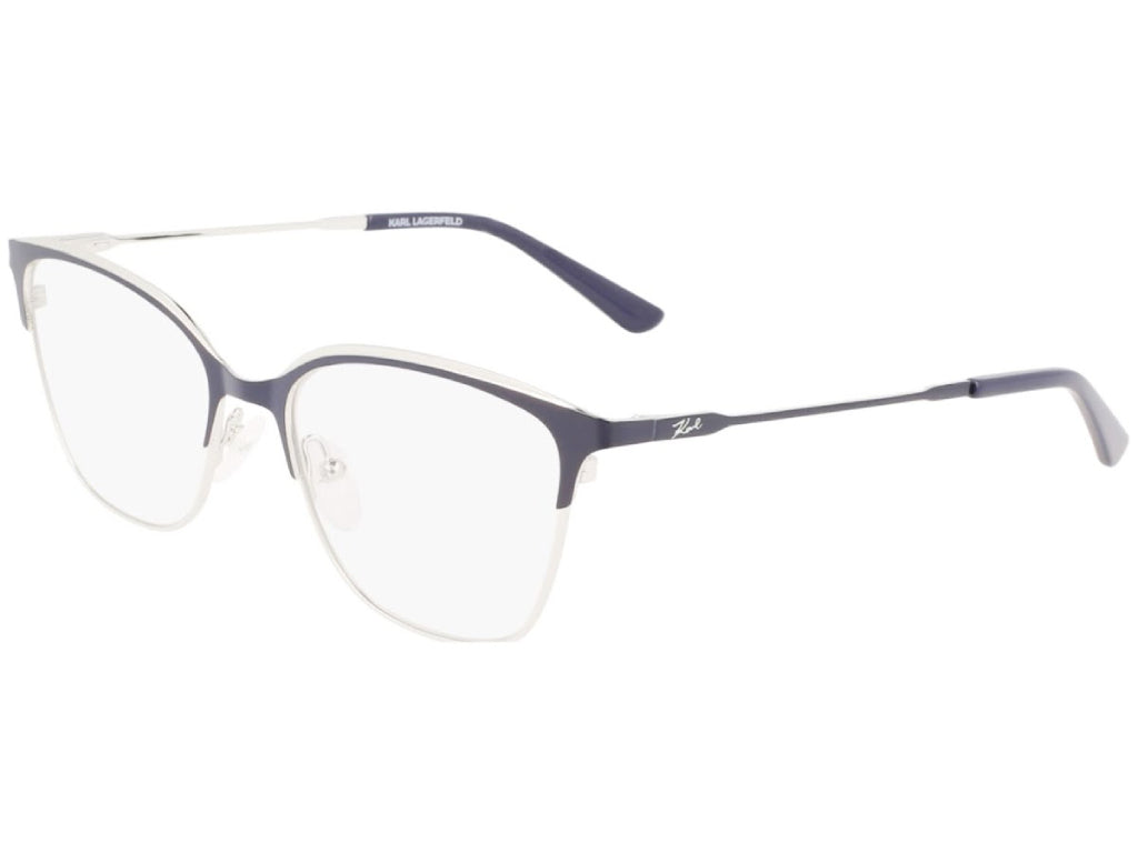 0886895541725 - Damen KL337 424 Optische Fassungen Metall Blau  Cat Eye