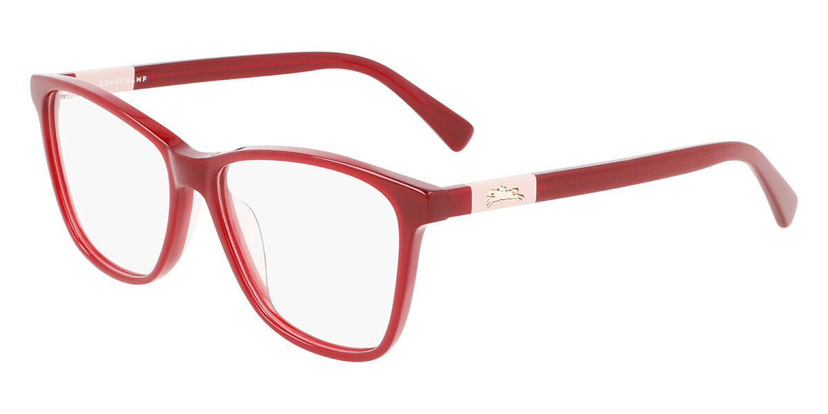 0886895543354 - LONGCHAMP Unisex LO2700 601 Optische Fassungen Plastik Rot  Geometrisch  Photochromatisch