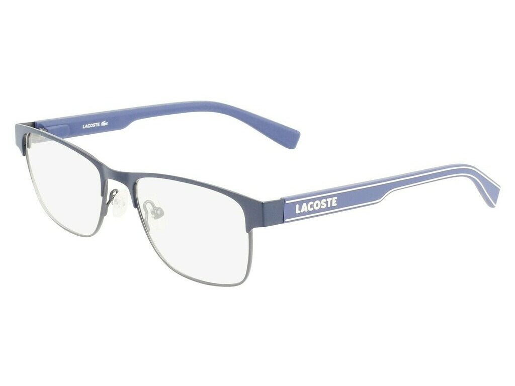 0886895552899 - Herren L3111 424 Optische Fassungen Metall Blau undurchsichtig  Quadratisch