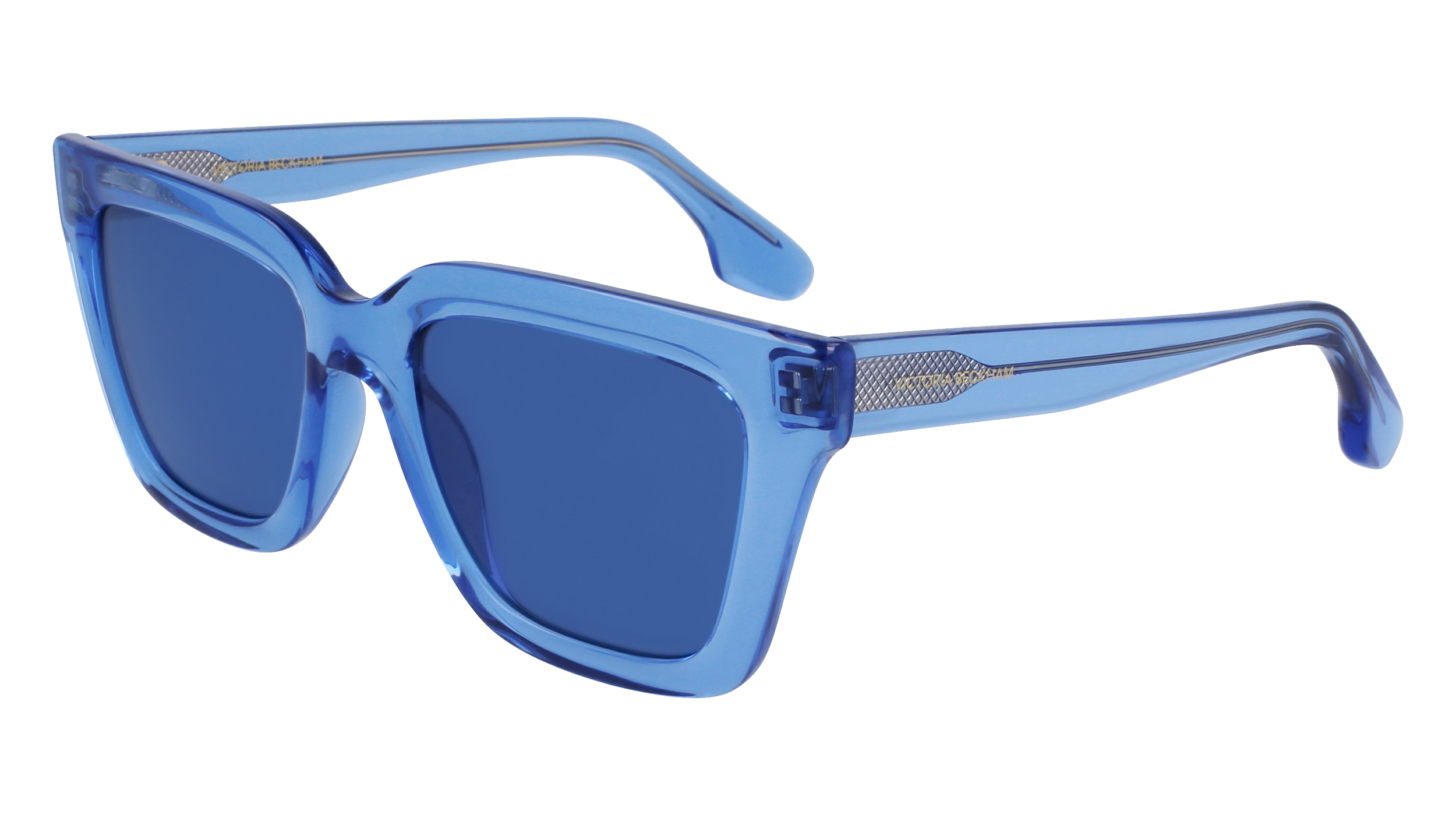 0886895559829 - Damen VB644S 320 Gläser SONNENBRILLEN Acetat Blau Blau Geometrisch  Photochromatisch