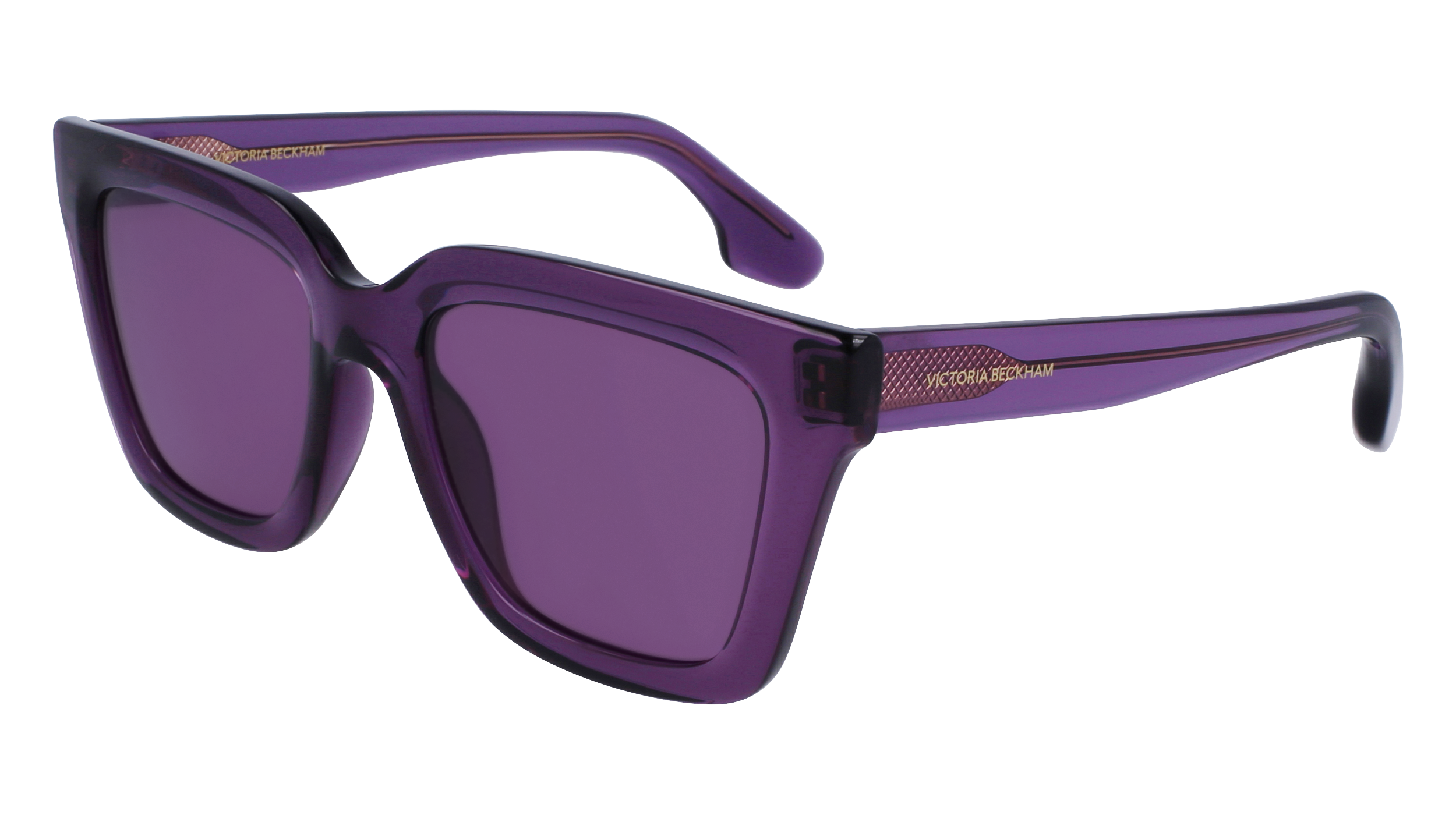 0886895559836 - Damen VB644S 512 Gläser SONNENBRILLEN Acetat Violett Violett Geometrisch  Photochromatisch