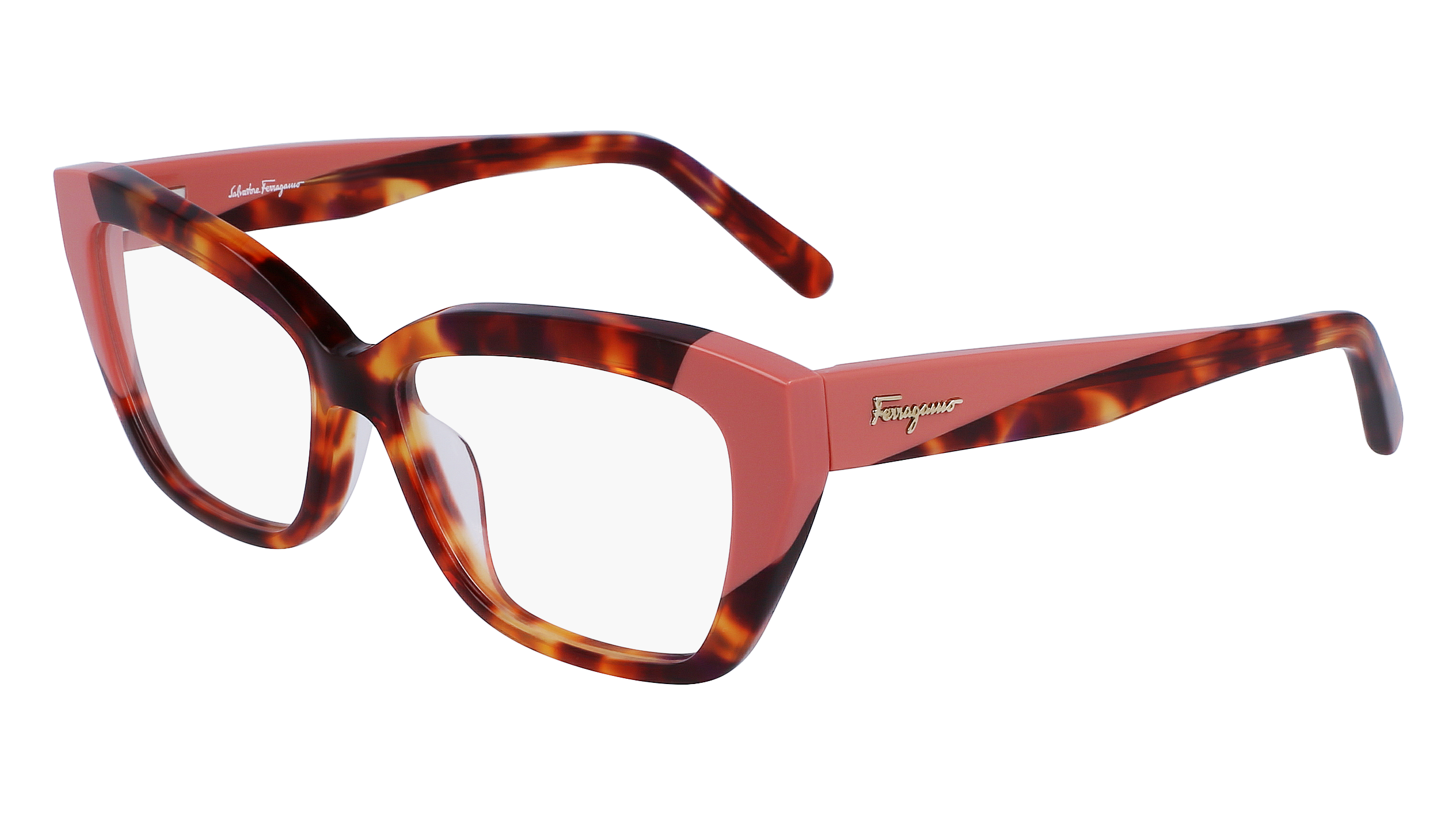 0886895564304 - Damen SF2938 641 Optische Fassungen Plastik Pink Turtle  Quadratisch  Photochromatisch