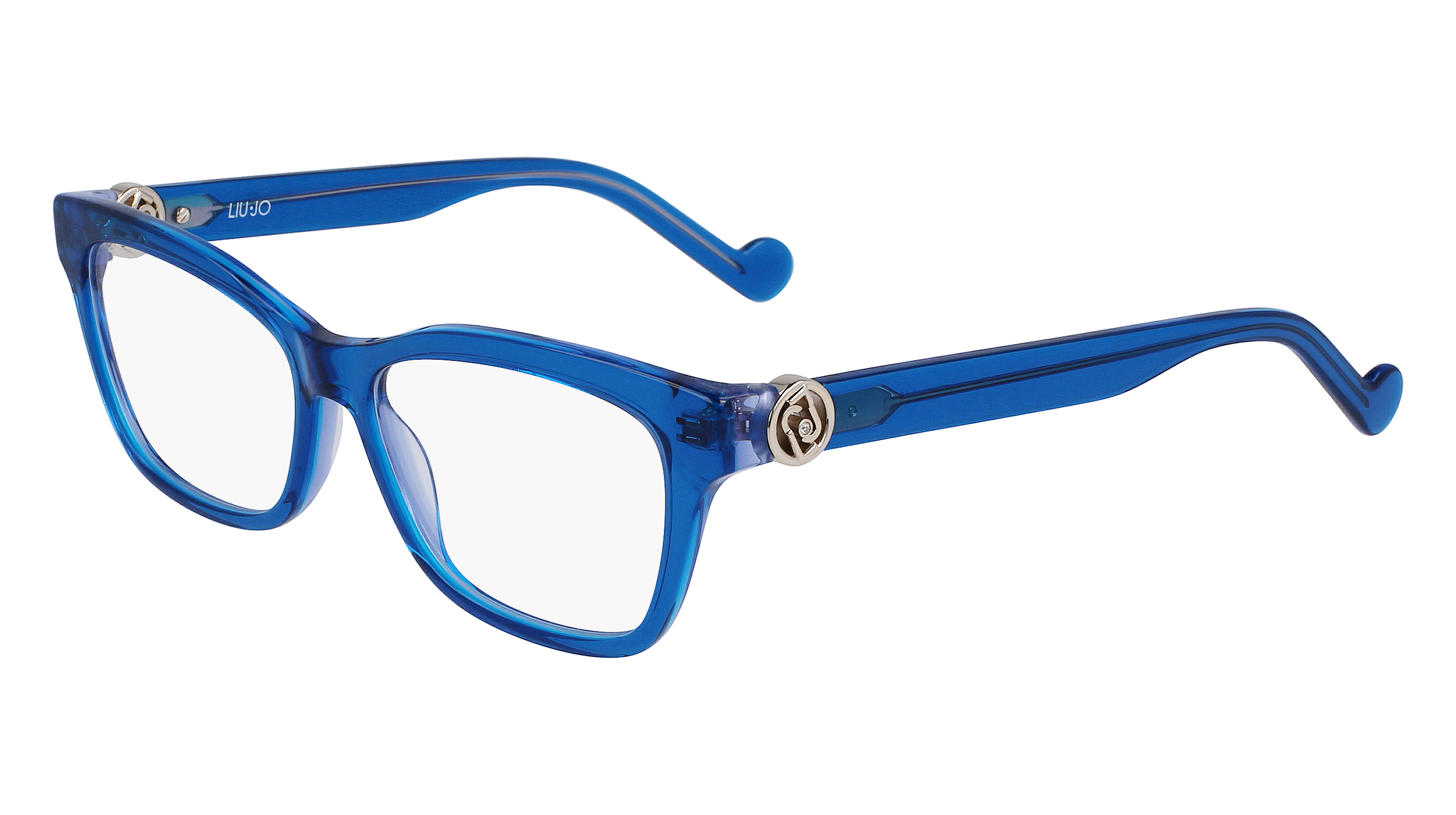 0886895566650 - Damen LJ2770R 432 Rahmen von BRILLEN Acetat Blau  Quadratisch  Photochromatisch