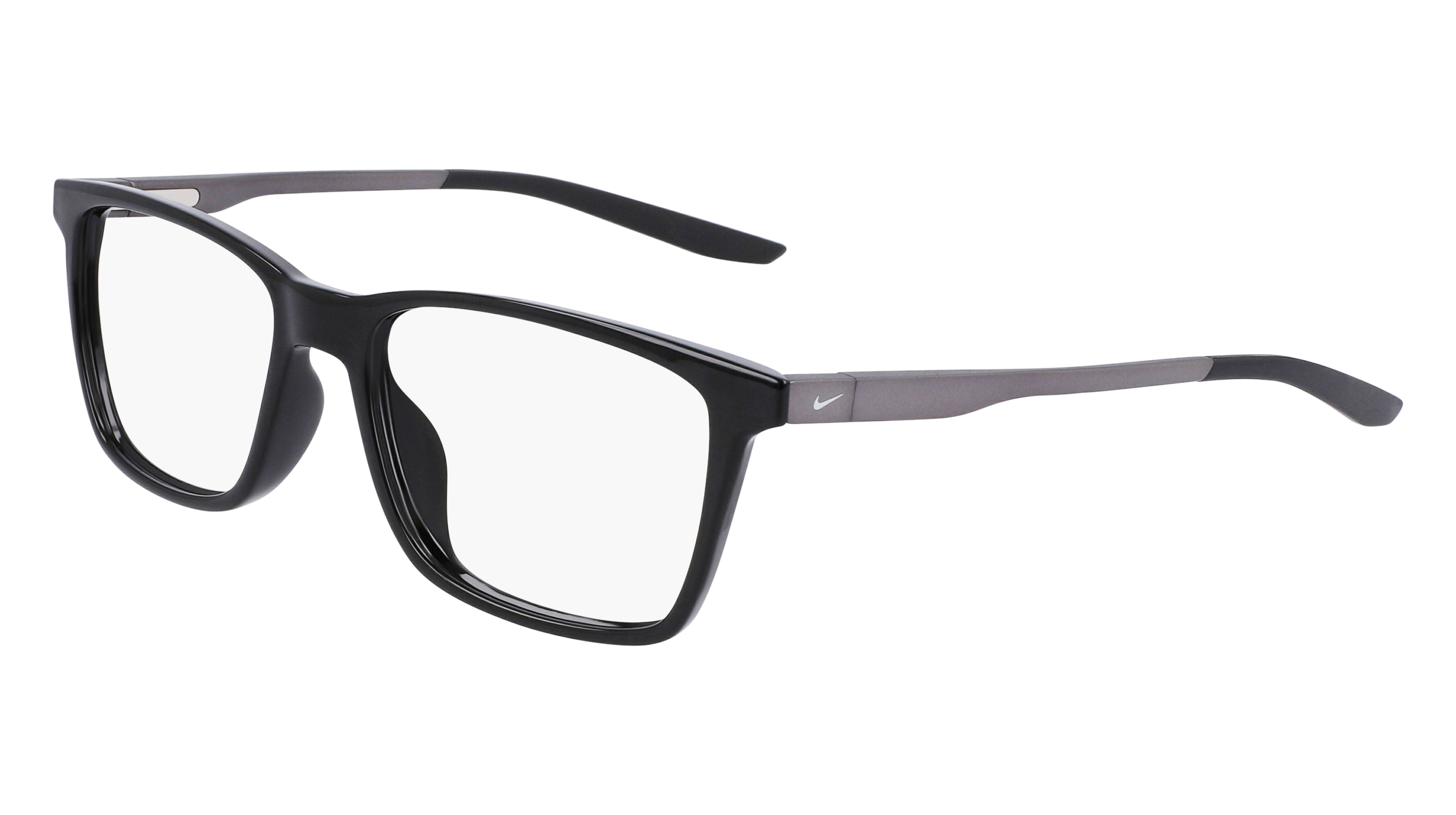 0886895568517 - Unisex NIKE 7286 11 Optische Fassungen Plastik Kristall Schwarz  Quadratisch  Photochromatisch
