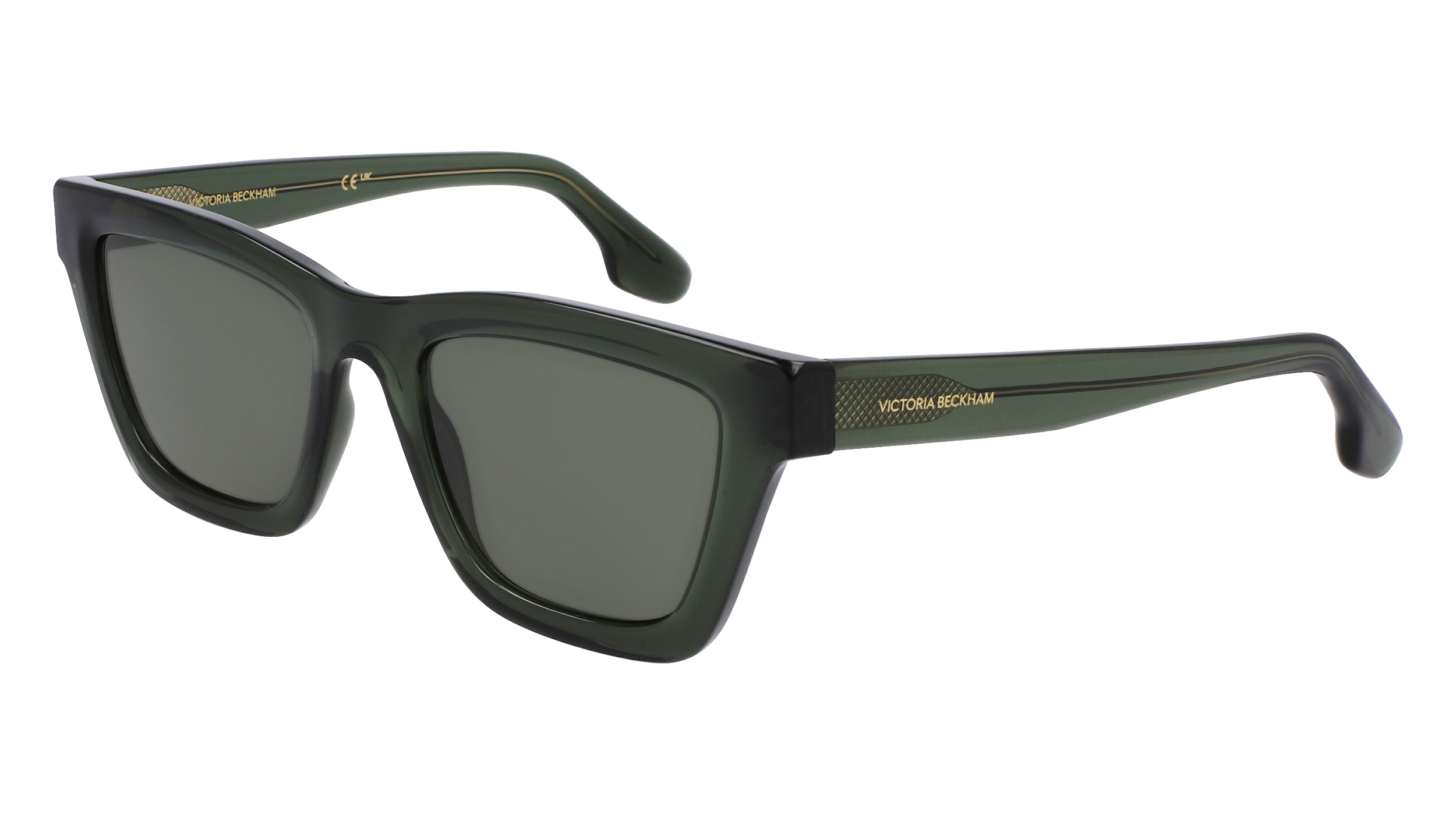 0886895577045 - Damen VB656S 316 Sonnenbrillen Acetat Grün Grün Geometrisch  Photochromatisch