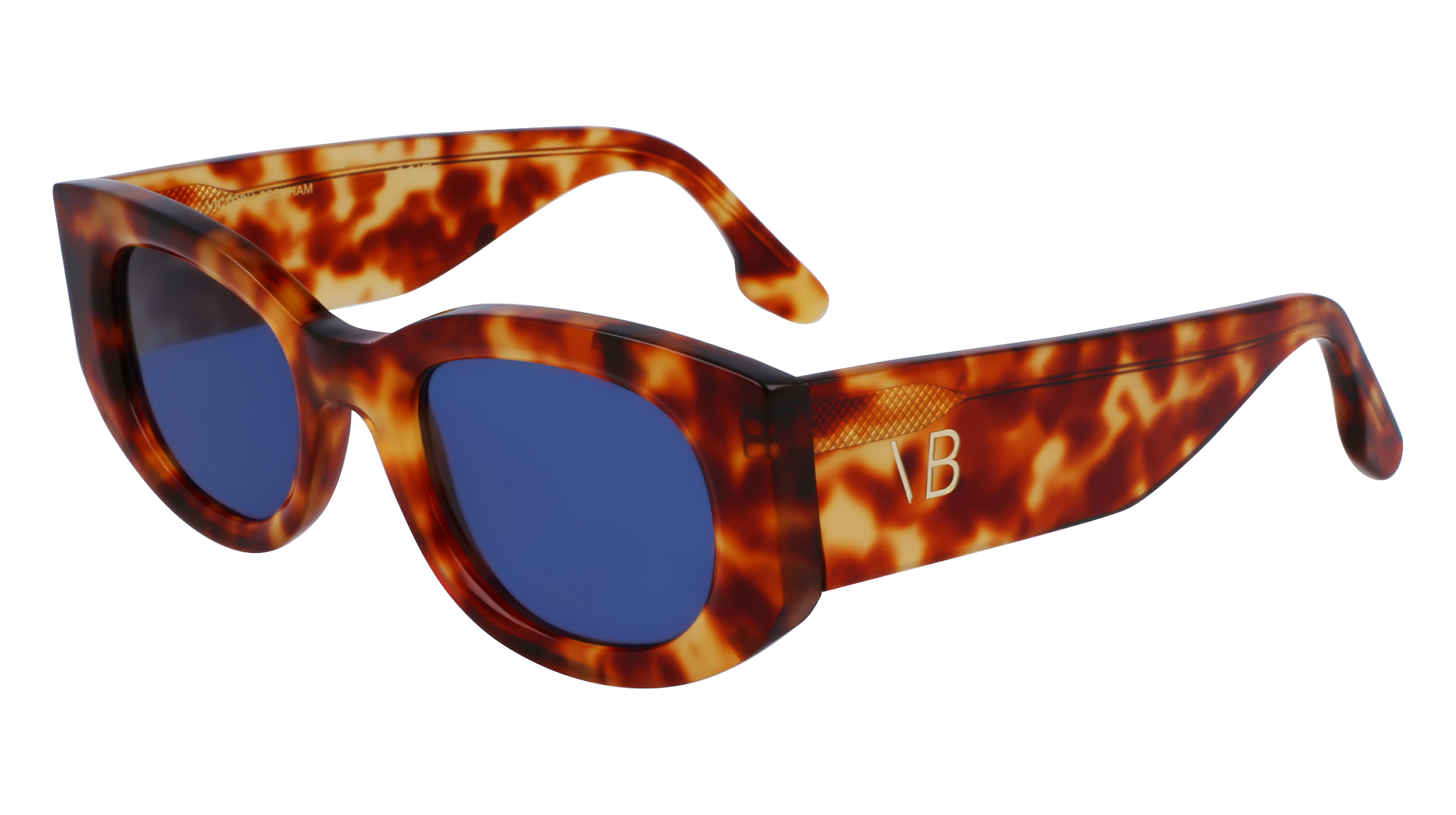 0886895580205 - Frau VB654S 222 Gläser SONNENBRILLEN Acetat Havanna Blau Hocken Normal Photochromatisch