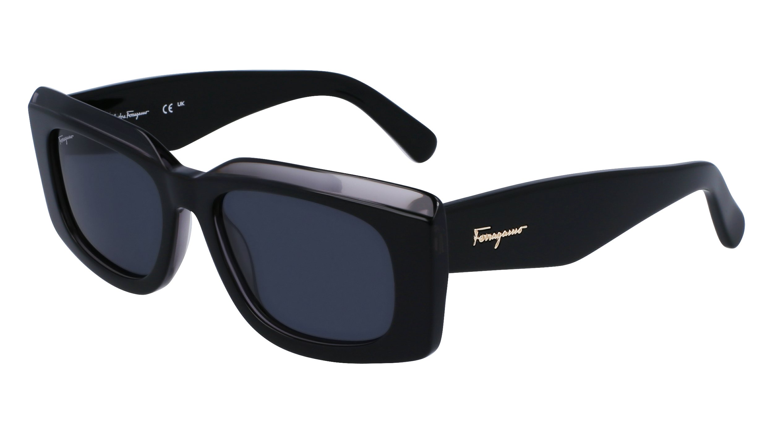 0886895582490 - Damen SF1079S 022 Gläser SONNENBRILLEN Acetat Grau Grau Quadratisch Normal Normal