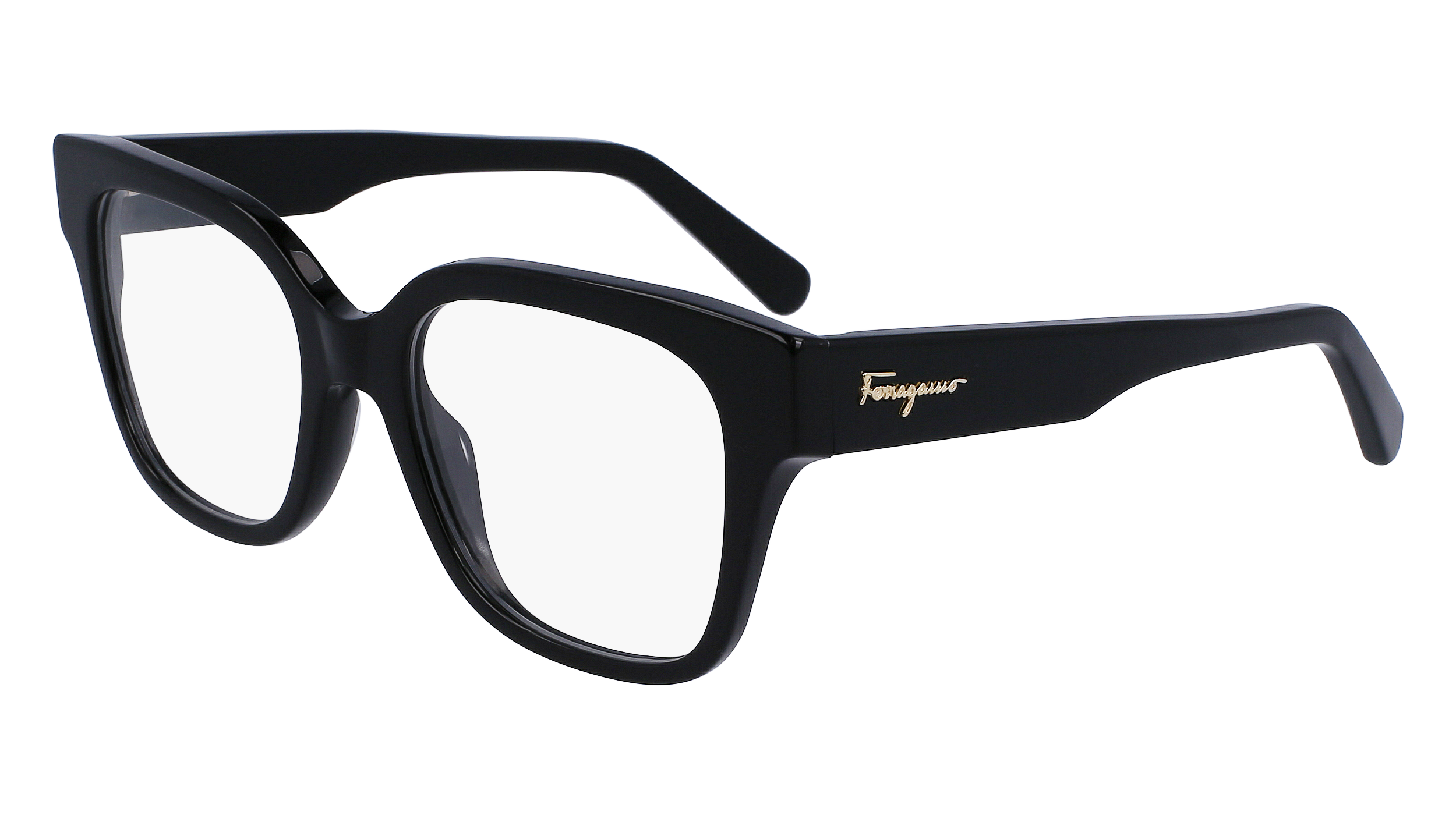 0886895584869 - Damen SF2952 001 Rahmen von BRILLEN Acetat Schwarz  Quadratisch Normal Normal