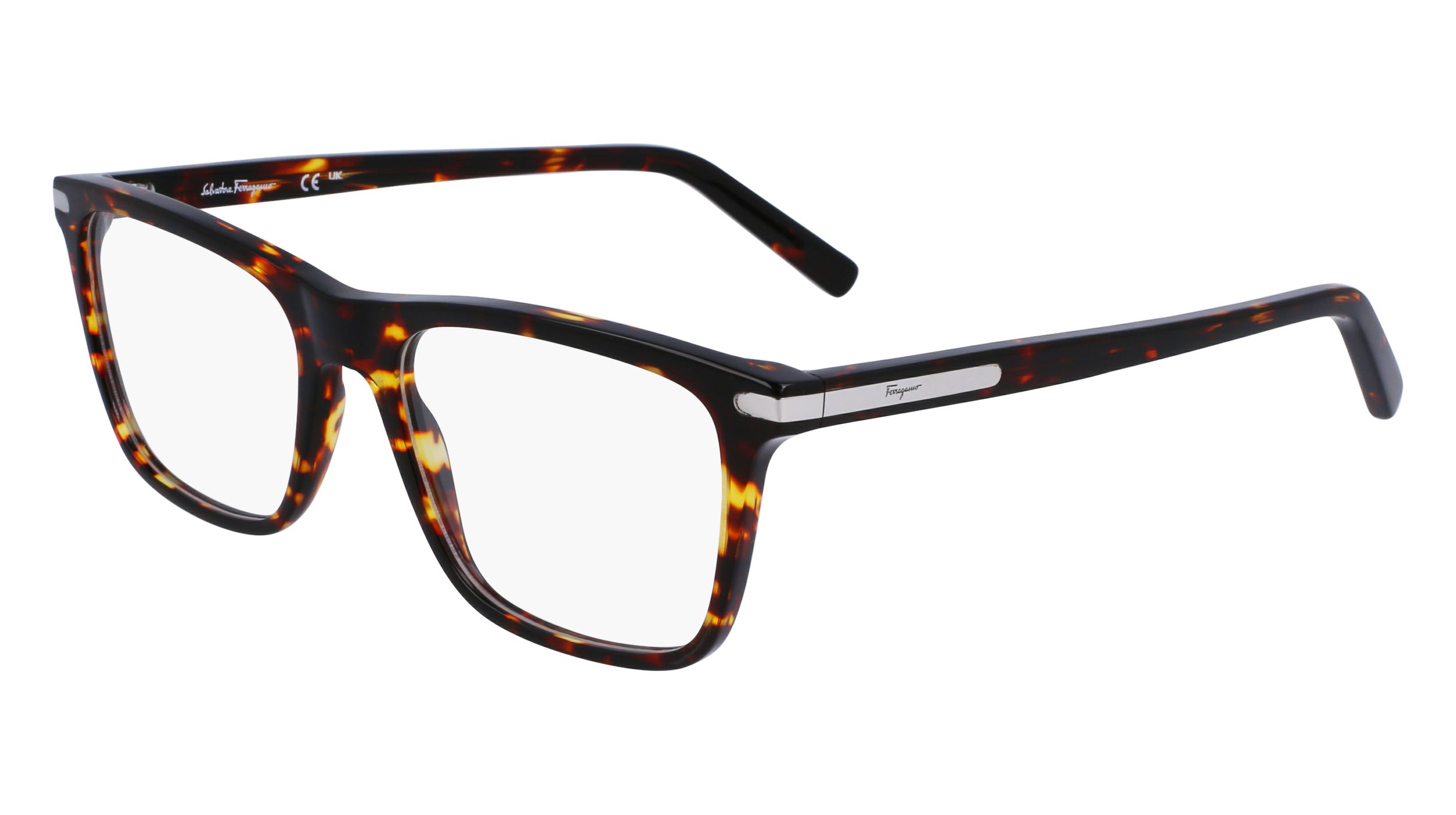 0886895588003 - Herren SF2959 219 Optische Fassungen Acetat Braun  Quadratisch Normal Normal