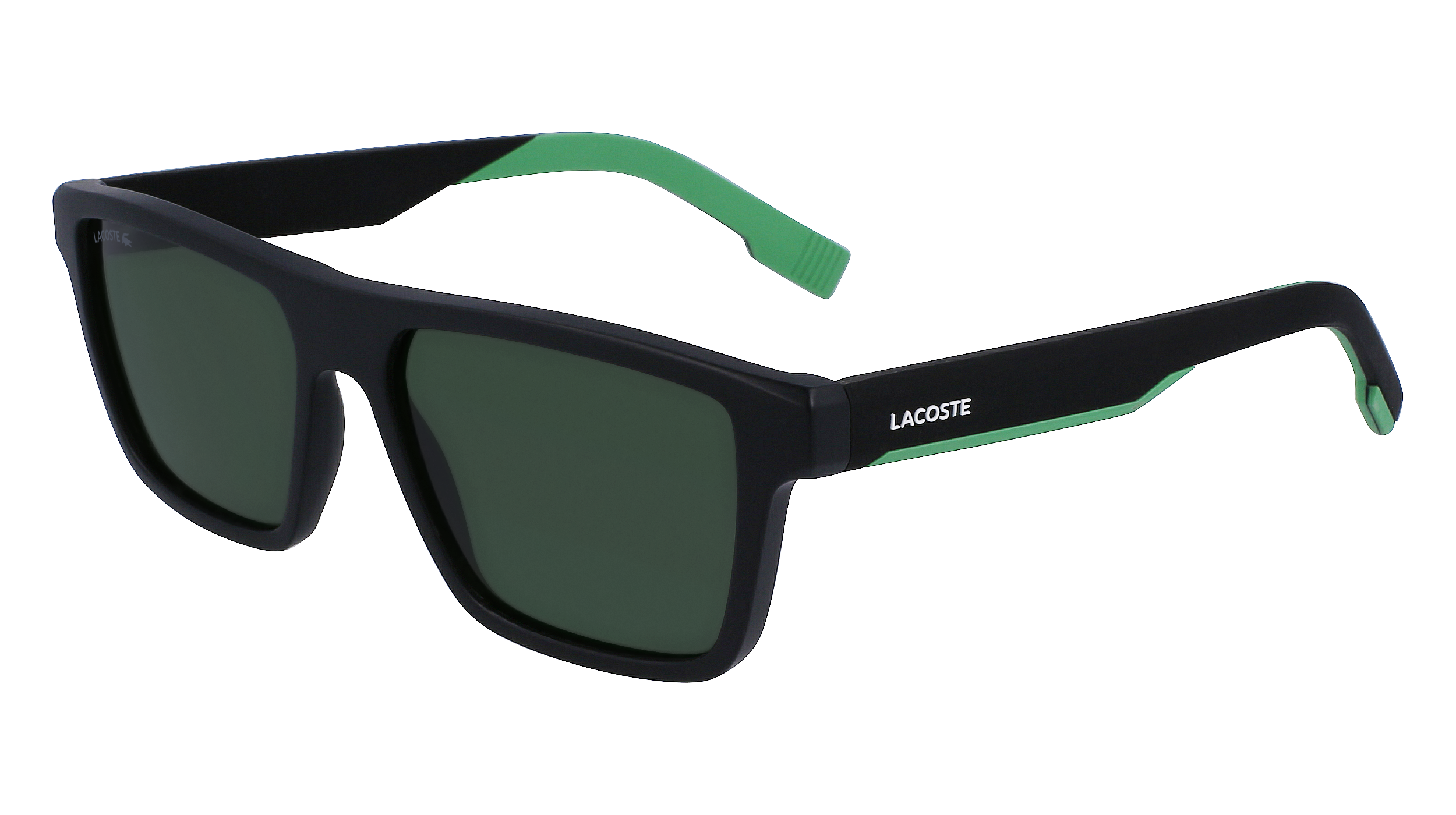 0886895589369 - Herren L998S 002 Sonnenbrillen Bio-Injekt Schwarz Grün Quadratisch Normal Normal