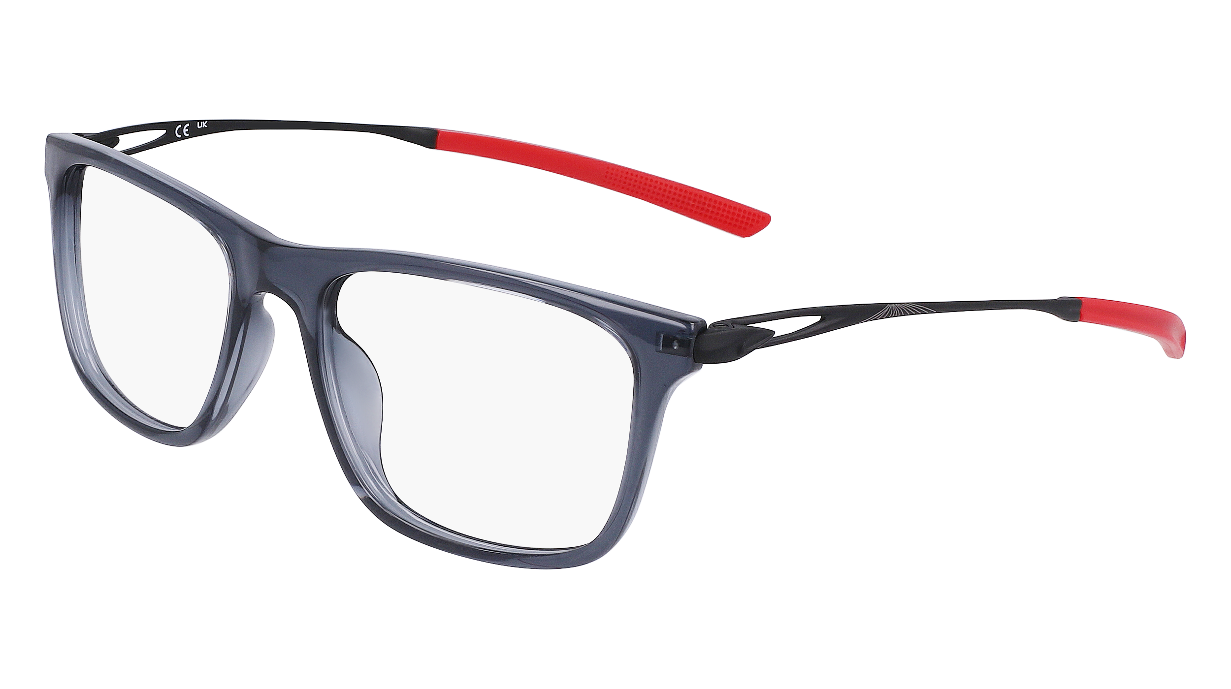 0886895594165 - Herren NIKE 7150 33 Optische Fassungen Plastik Anthrazit  Quadratisch  Normal