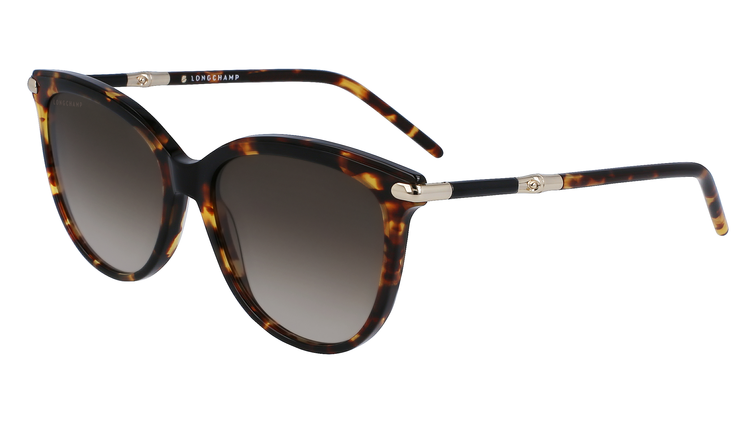 0886895596015 - LONGCHAMP Damen LO727S 230 Sonnenbrillen Acetat Havanna Braun Geometrisch Normal Normal