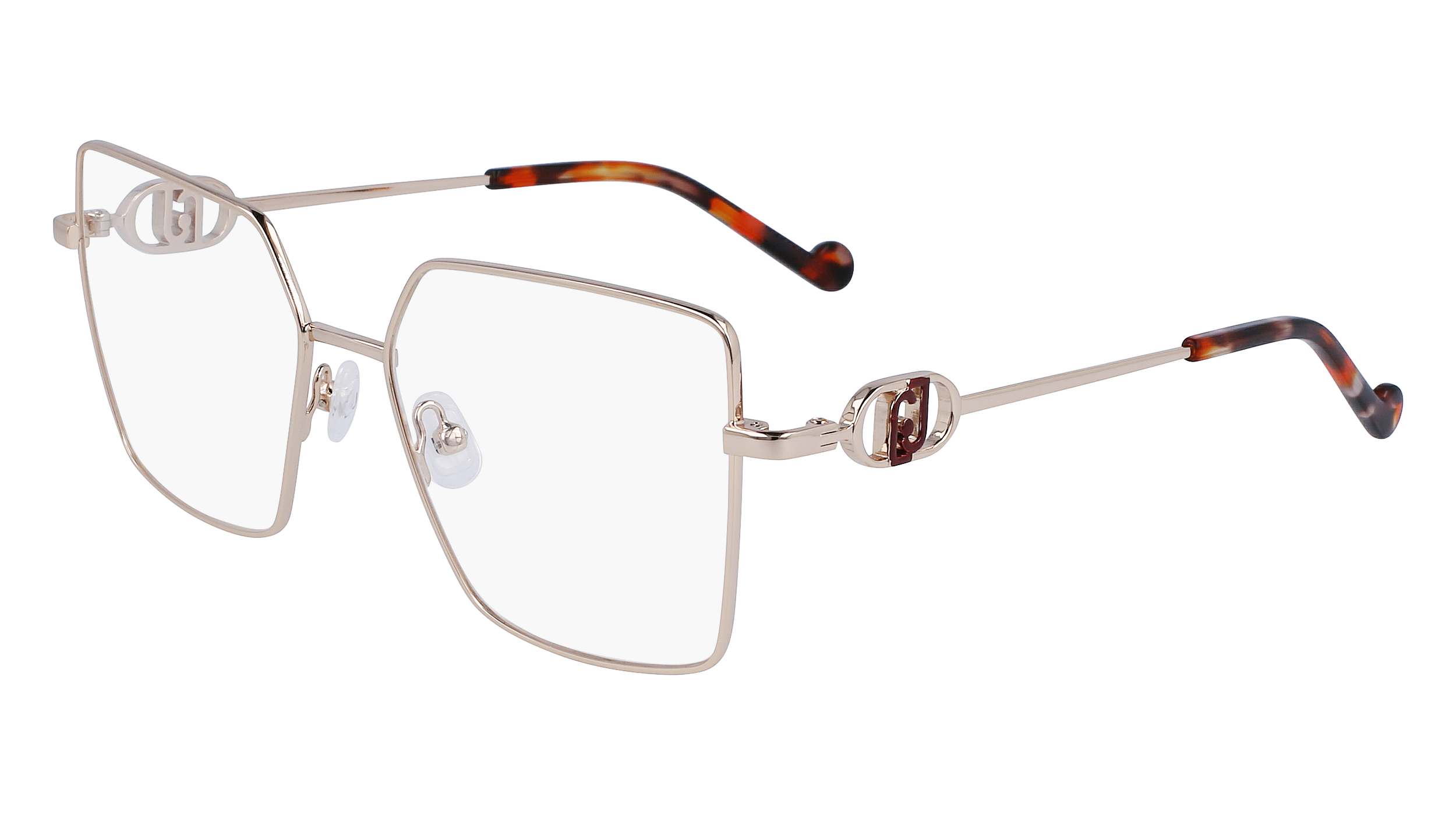 0886895596183 - Damen LJ2167 722 Optische Fassungen Metall Gold  Quadratisch Normal Normal