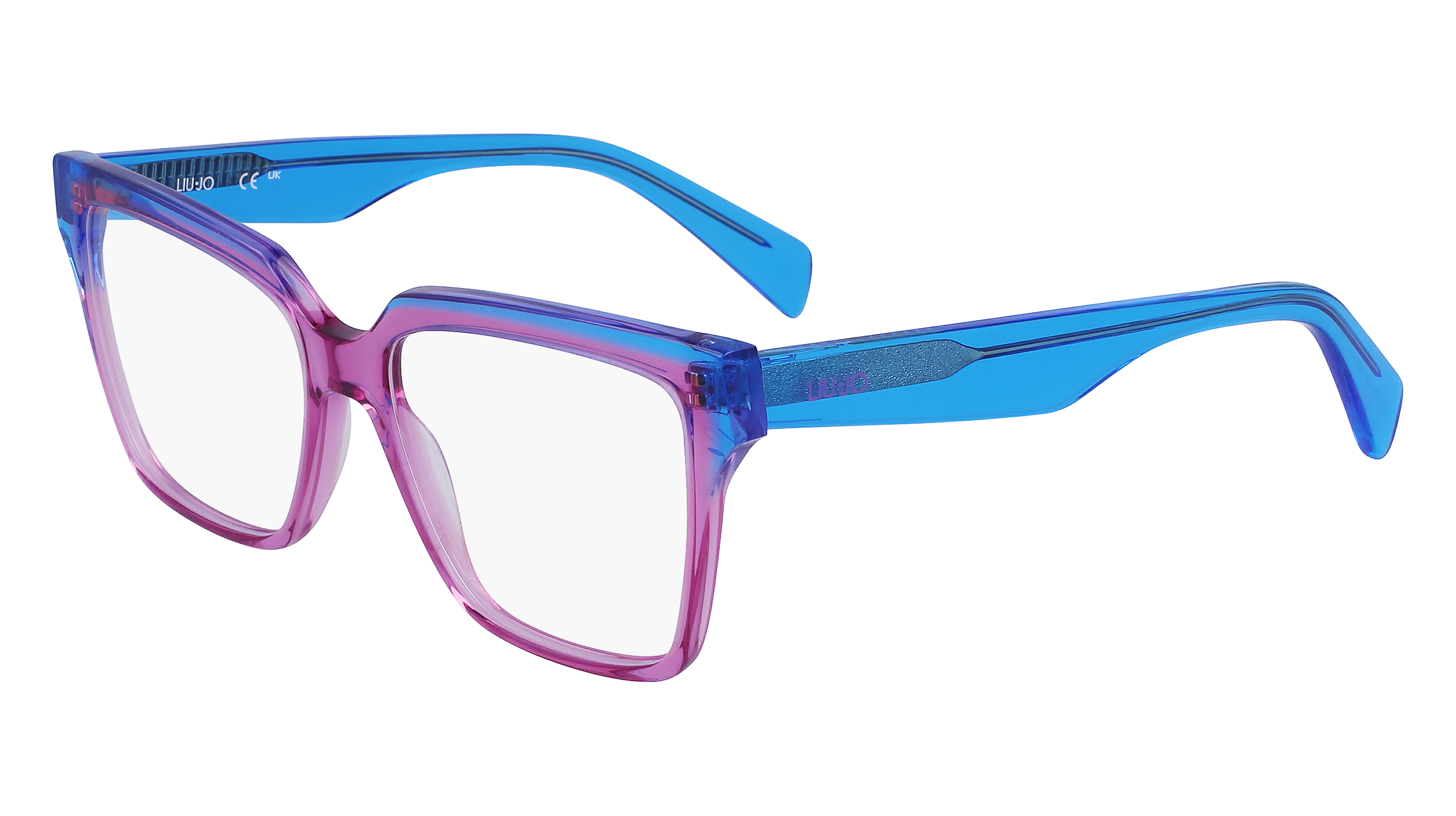 0886895598606 - Damen LJ2782 519 Rahmen von BRILLEN Acetat Violett  Quadratisch Normal Normal