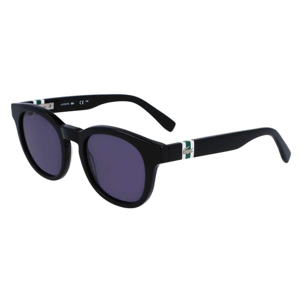 0886895603508 - Herren L6006S 001 Sonnenbrillen Acetat Schwarz Grau Rund Normal Normal