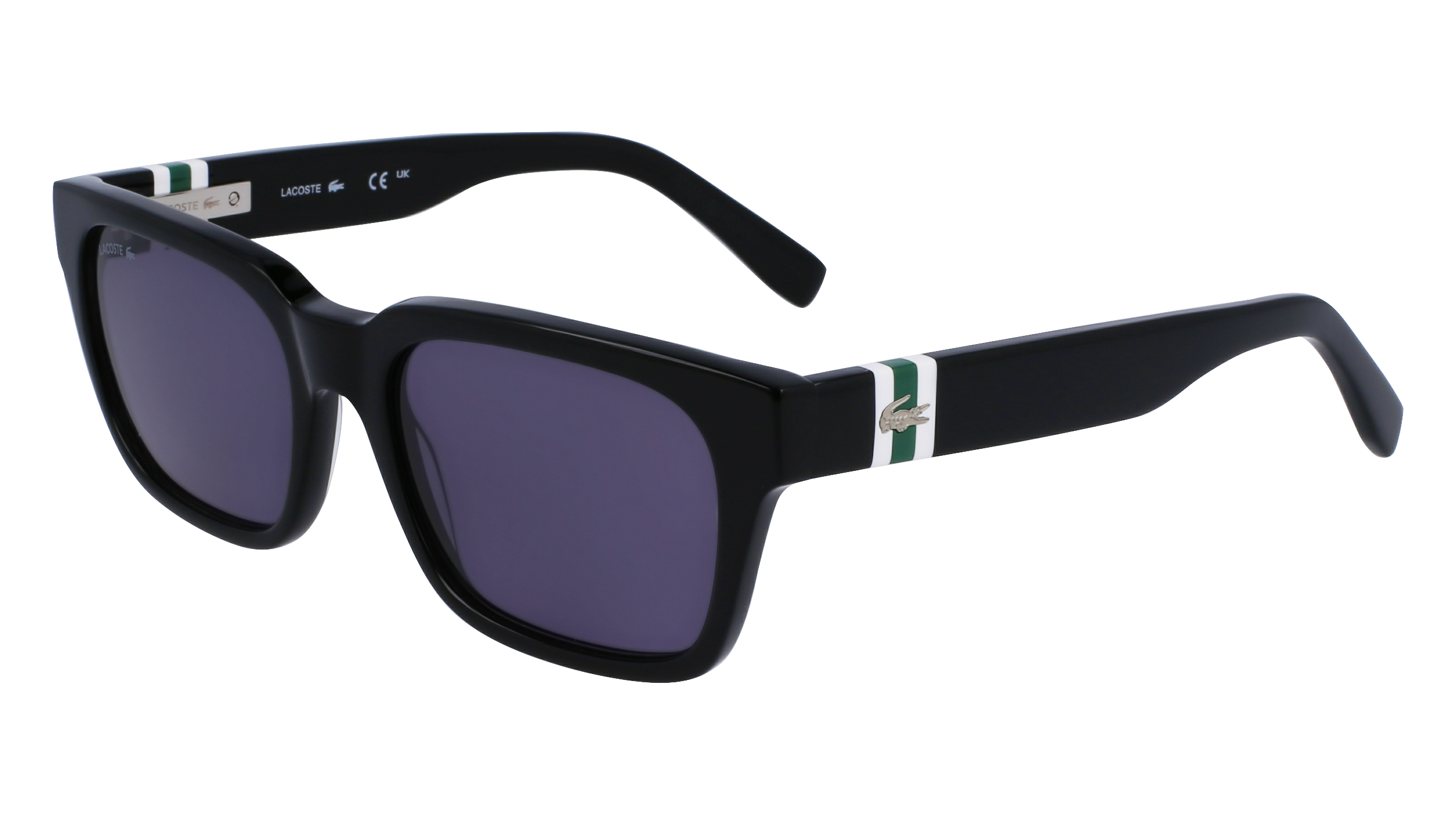 0886895603614 - Herren L6007S 001 Gläser SONNENBRILLEN Acetat Schwarz Grau Quadratisch Normal Normal