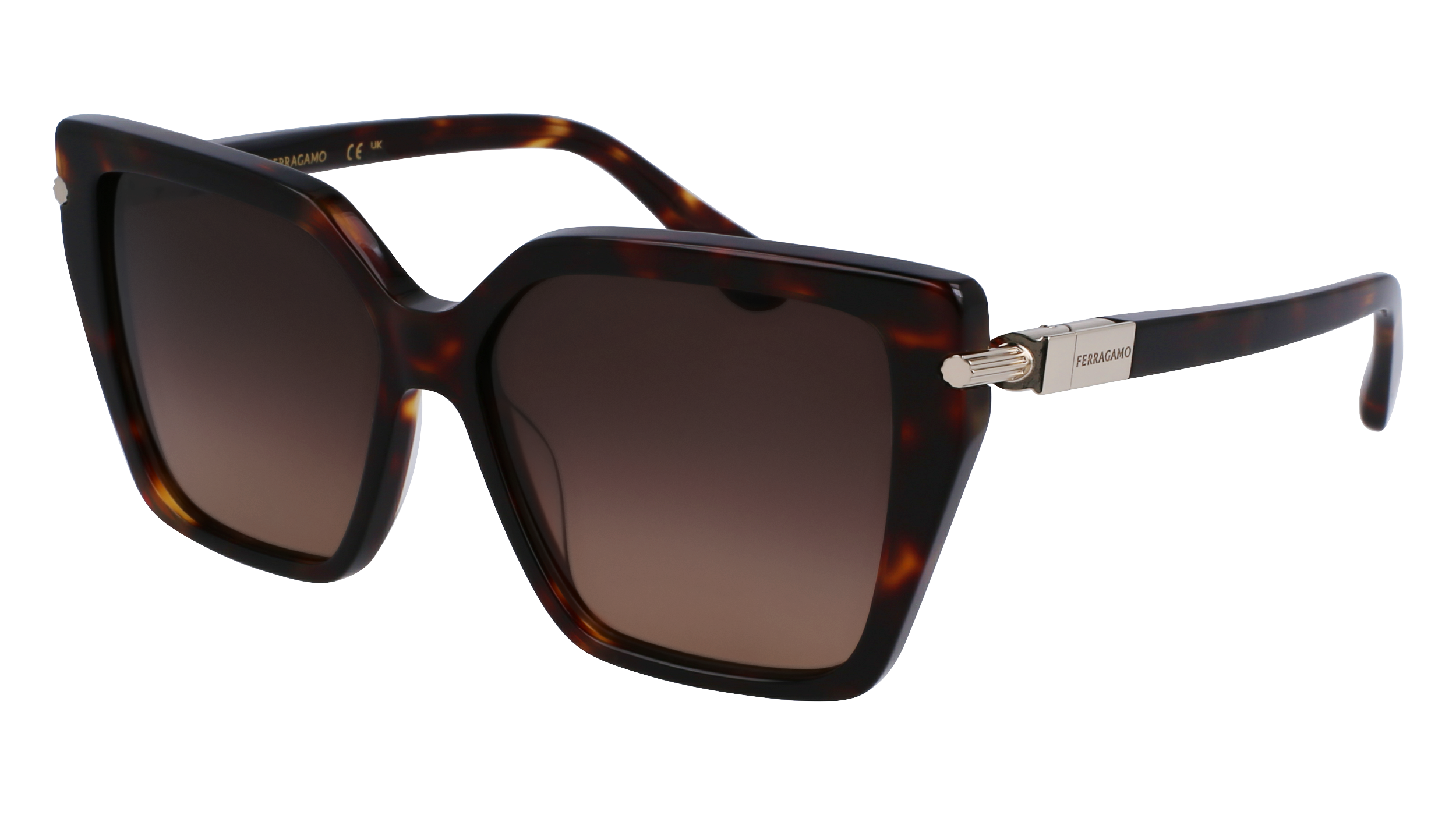 0886895610049 - Frau SF1106S 242 Gläser SONNENBRILLEN Acetat Havanna Braun Schmetterling Normal Normal