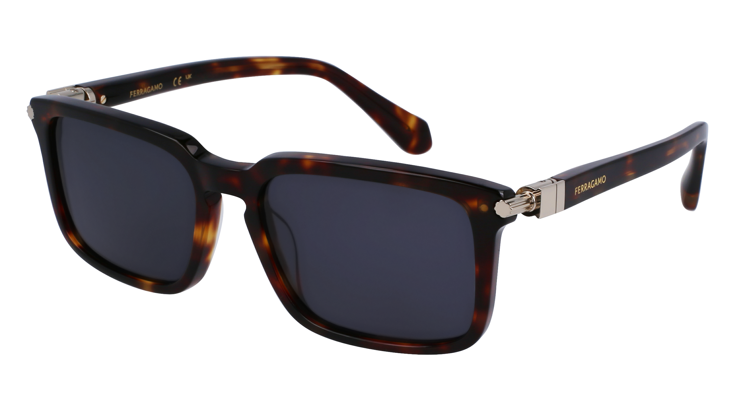 0886895610094 - Herren SF1110S 242 Gläser SONNENBRILLEN Acetat Havanna Grau Quadratisch Normal Normal