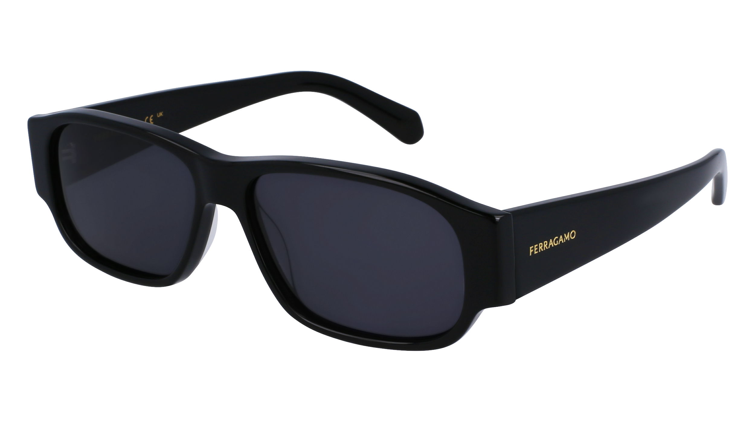 0886895610117 - Herren SF1109S 001 Gläser SONNENBRILLEN Acetat Schwarz Grau Quadratisch Normal Normal