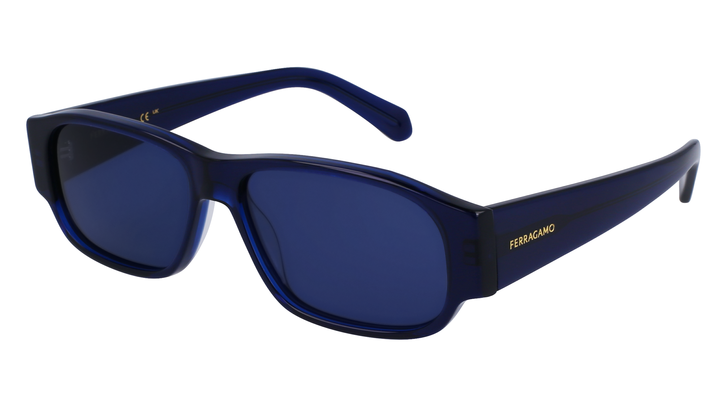 0886895610131 - Herren SF1109S 432 Gläser SONNENBRILLEN Acetat Blau Blau Quadratisch Normal Normal