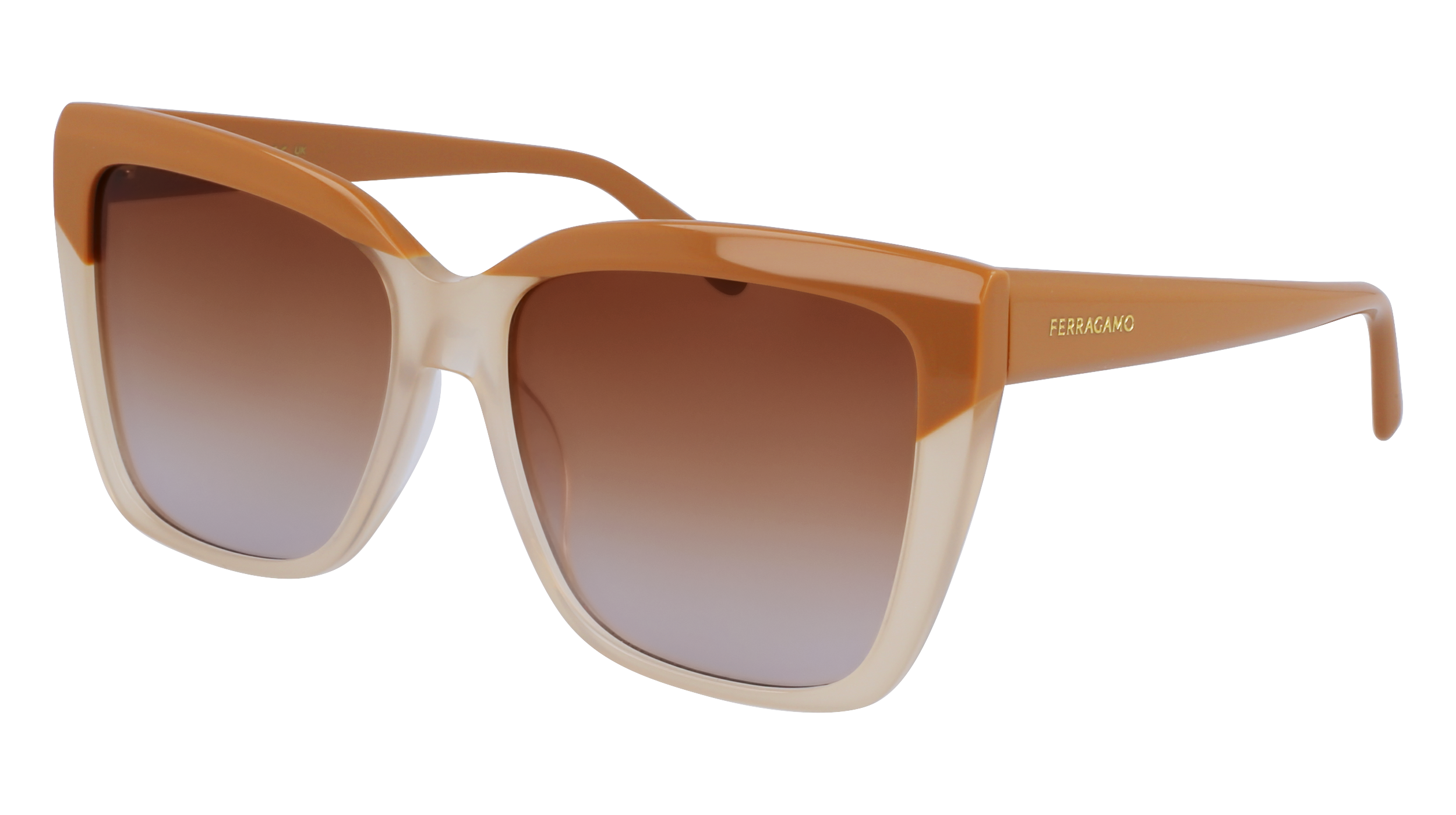 0886895610261 - Damen SF1102S 261 Gläser SONNENBRILLEN Acetat Braun Braun Quadratisch Normal Normal