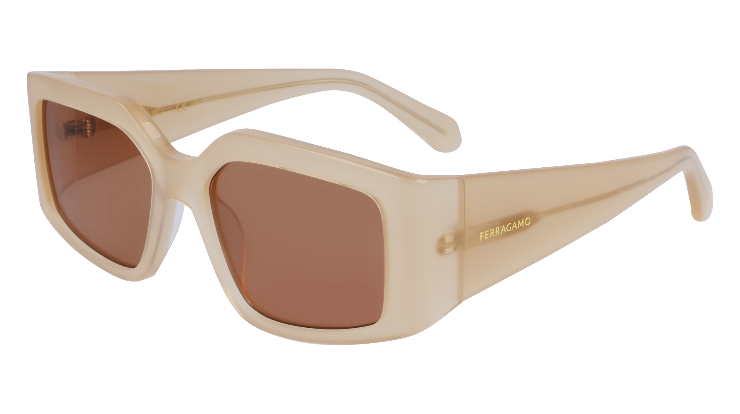 0886895610360 - Damen SF1101S 708 Gläser SONNENBRILLEN Acetat Honig Braun Quadratisch Normal Normal