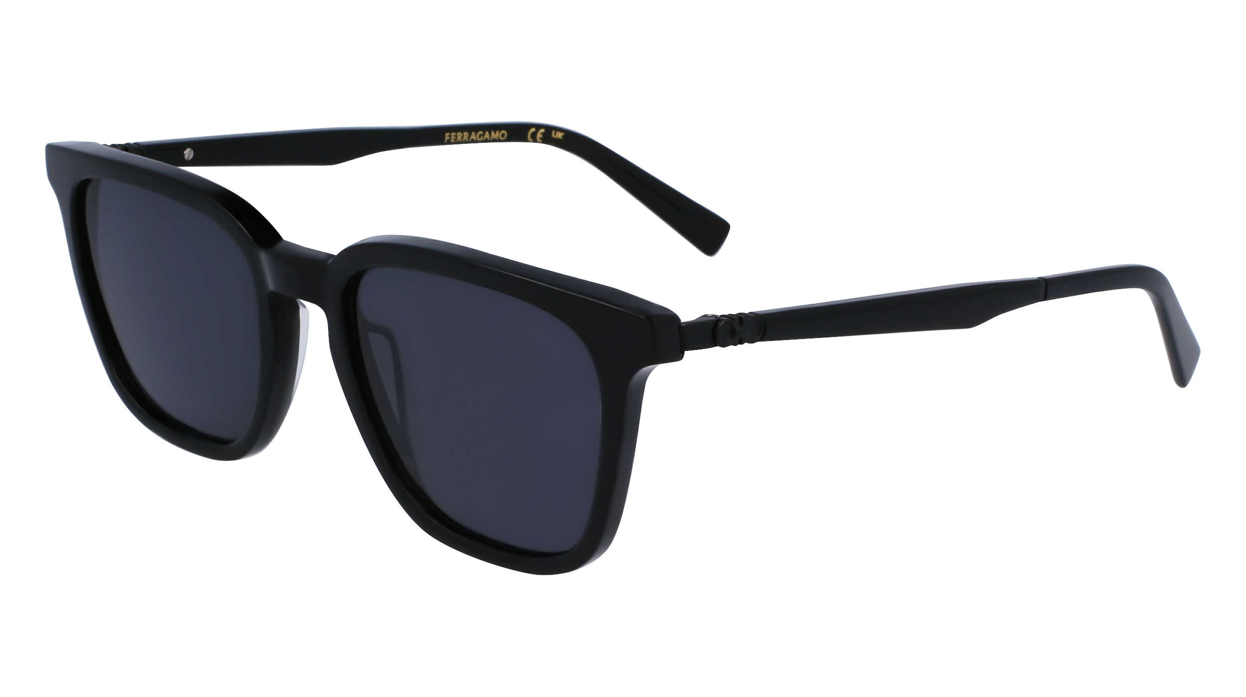 0886895611206 - Herren SF1100S 001 Gläser SONNENBRILLEN Acetat Schwarz Schwarz Quadratisch Normal Normal