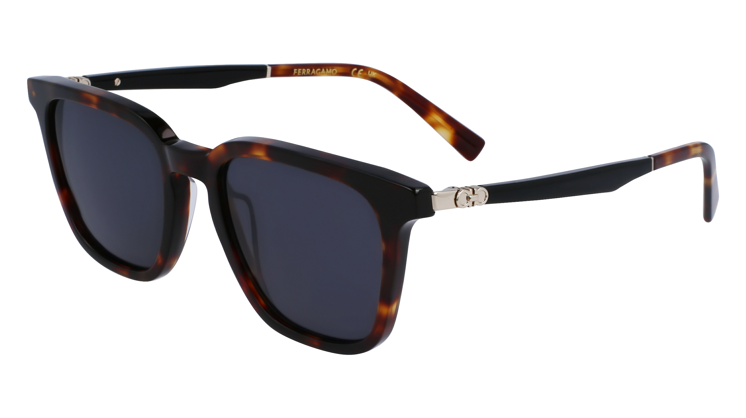 0886895611213 - Herren SF1100S 242 Gläser SONNENBRILLEN Acetat Havanna Grau Quadratisch Normal Normal