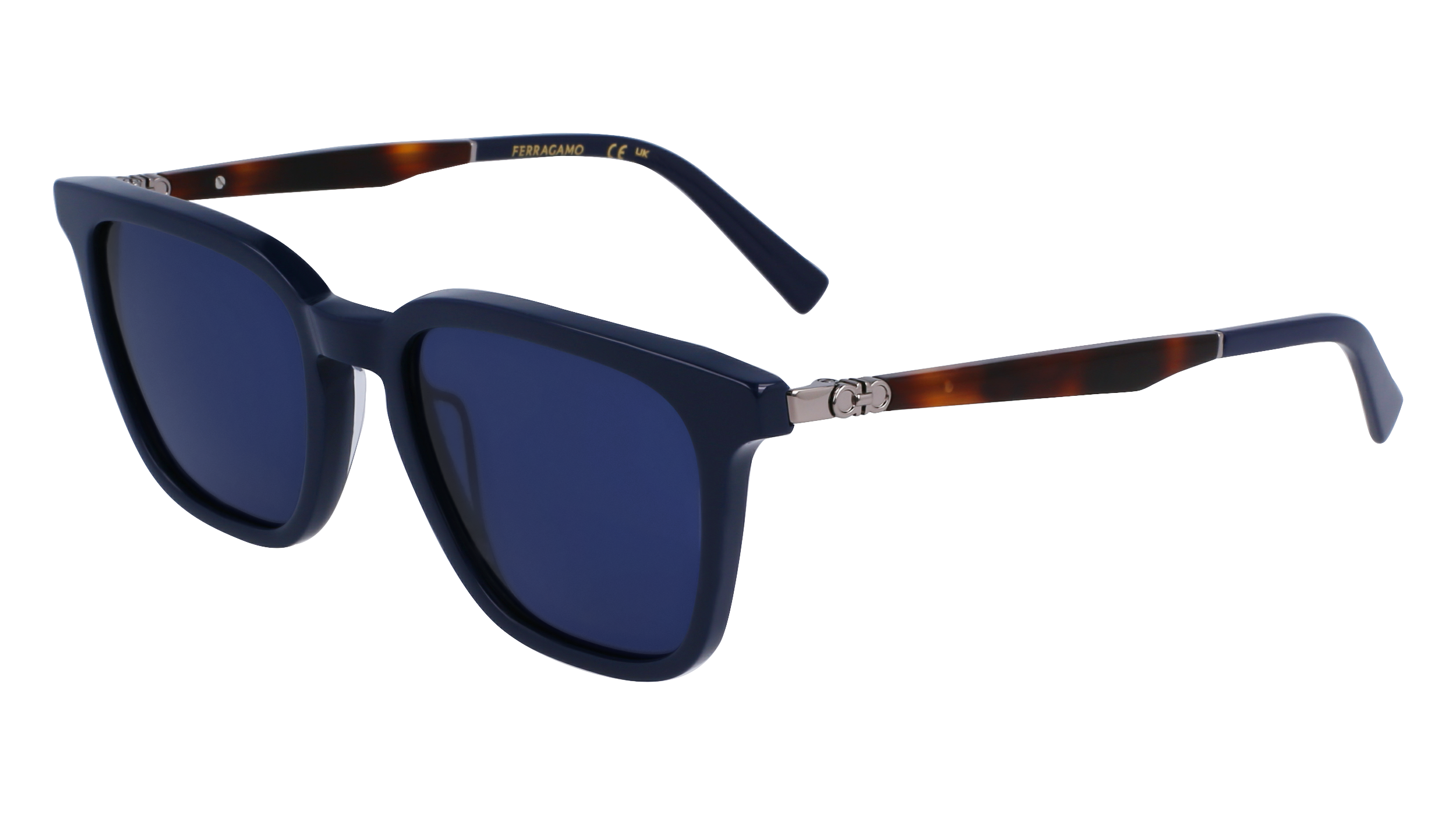 0886895611237 - Herren SF1100S 414 Gläser SONNENBRILLEN Acetat Blau Blau Quadratisch Normal Normal