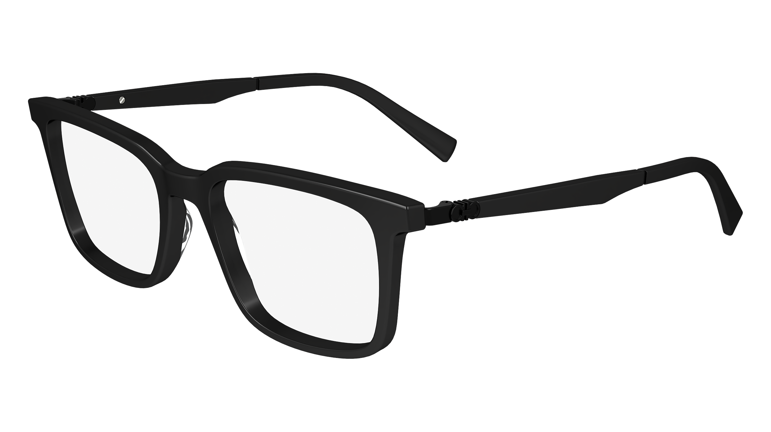 0886895611244 - Herren SF2969 001 Rahmen von BRILLEN Acetat Schwarz  Quadratisch Normal Normal