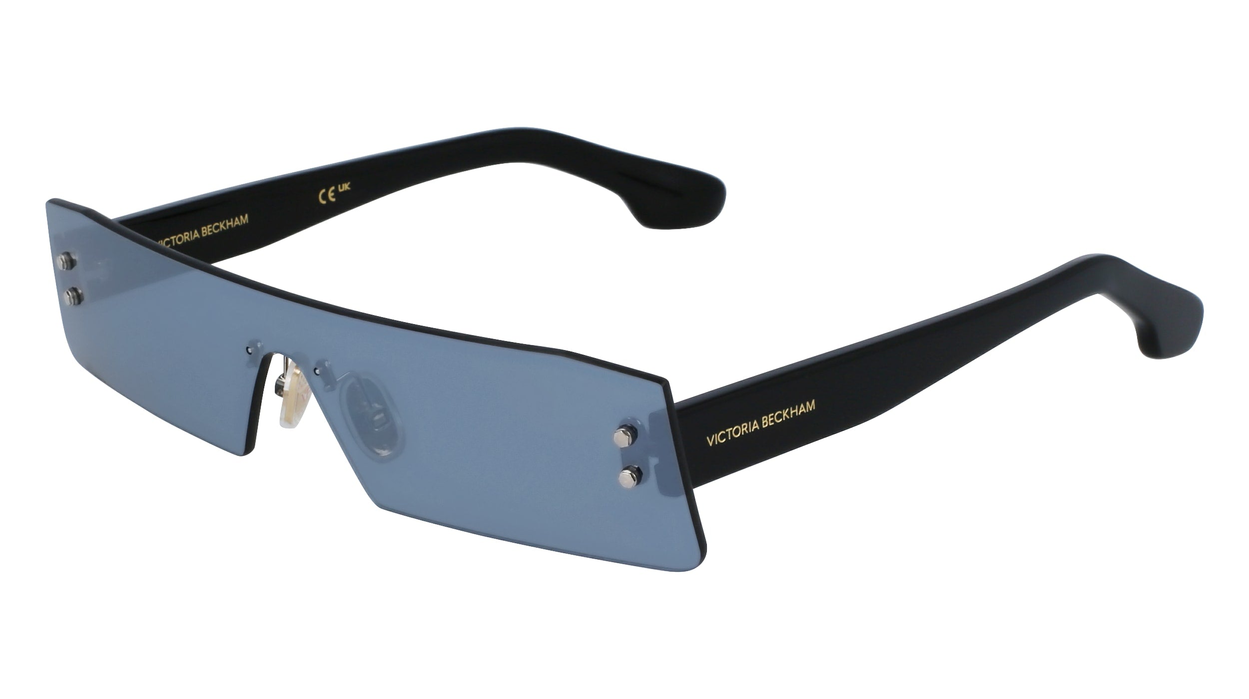 0886895611503 - Damen VB241S 001 Sonnenbrillen Metall Schwarz Grau Quadratisch Normal