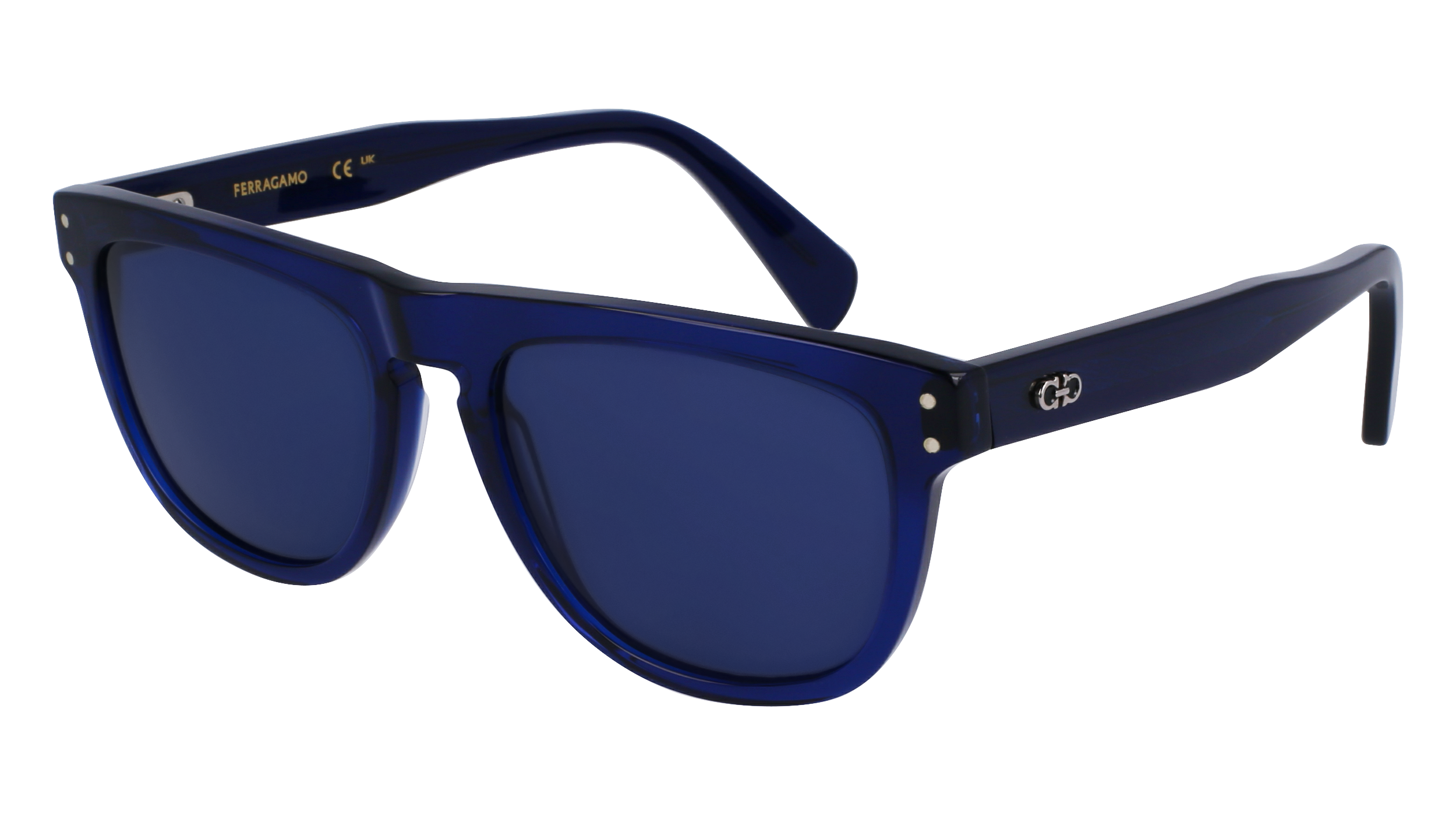 0886895612739 - Herren SF1111S 432 Gläser SONNENBRILLEN Acetat Blau Blau Pilot Normal Normal