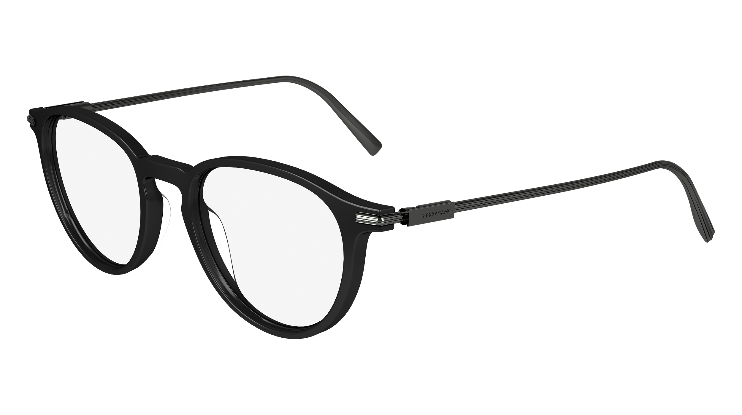 0886895612784 - HERREN SF2976 001 Rahmen von BRILLEN Acetat Schwarz  Geometrisch Normal Normal