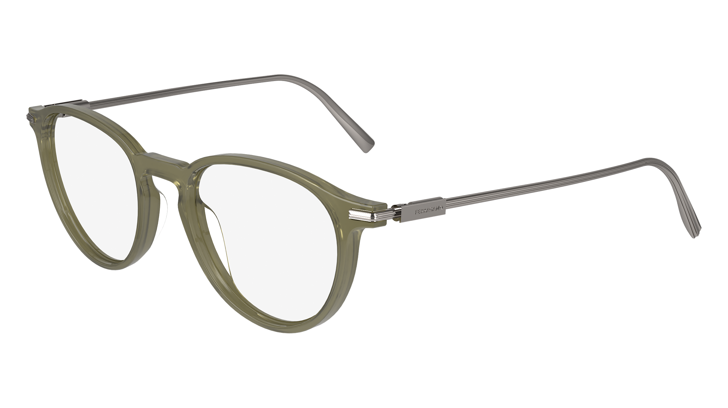 0886895612807 - HERREN SF2976 330 Rahmen von BRILLEN Acetat Grün  Geometrisch Normal Normal