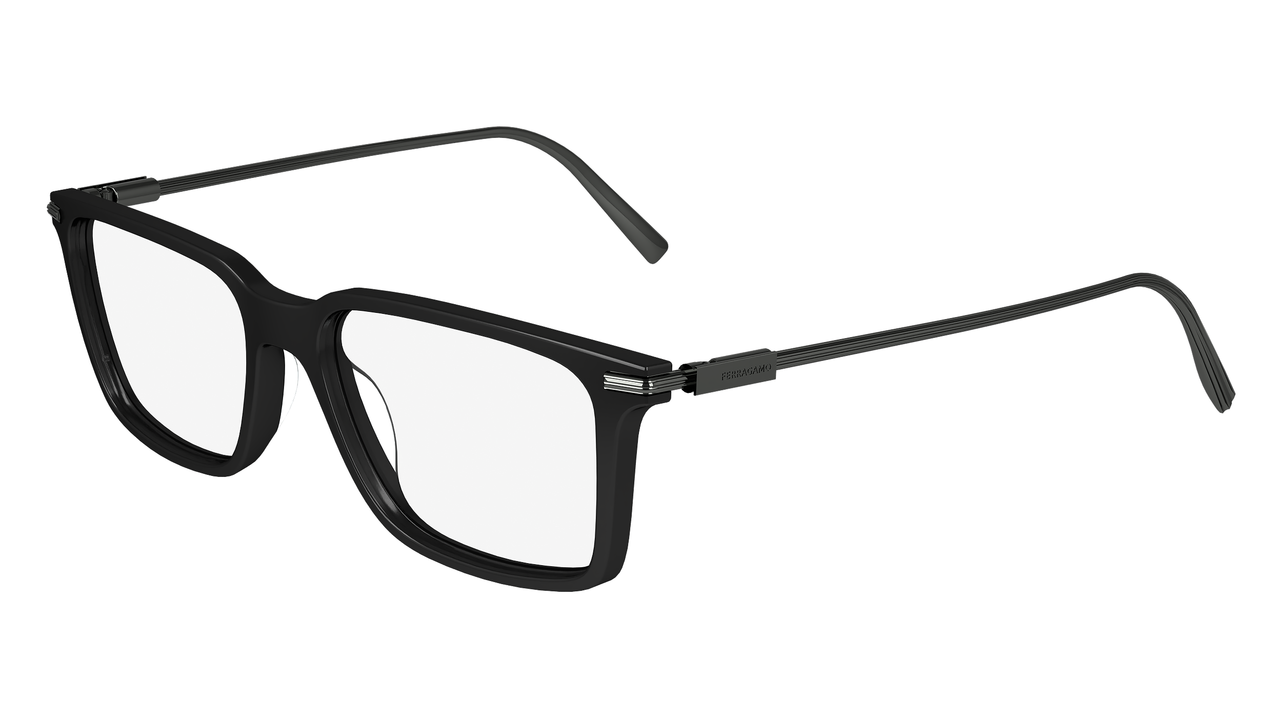 0886895613088 - Herren SF2977 001 Rahmen von BRILLEN Acetat Schwarz  Quadratisch Normal Normal