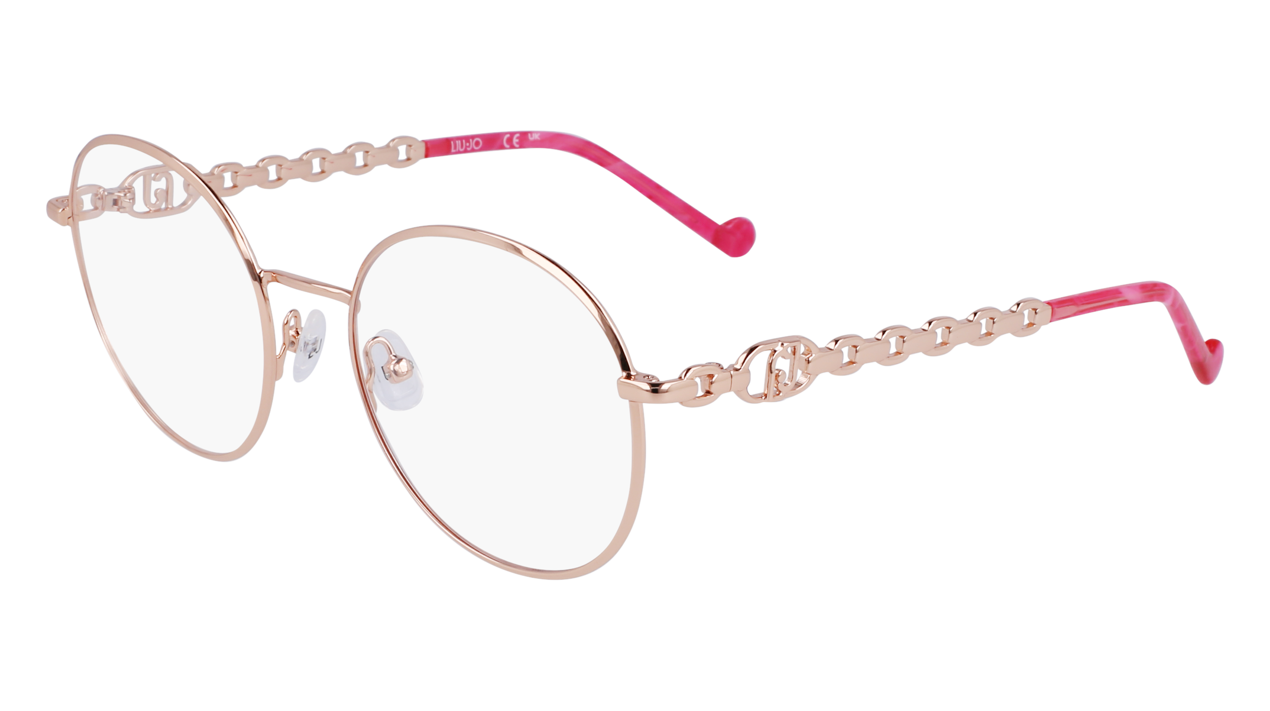 0886895616744 - Damen LJ2170 770 Optische Fassungen Metall Gold  Rund  Normal