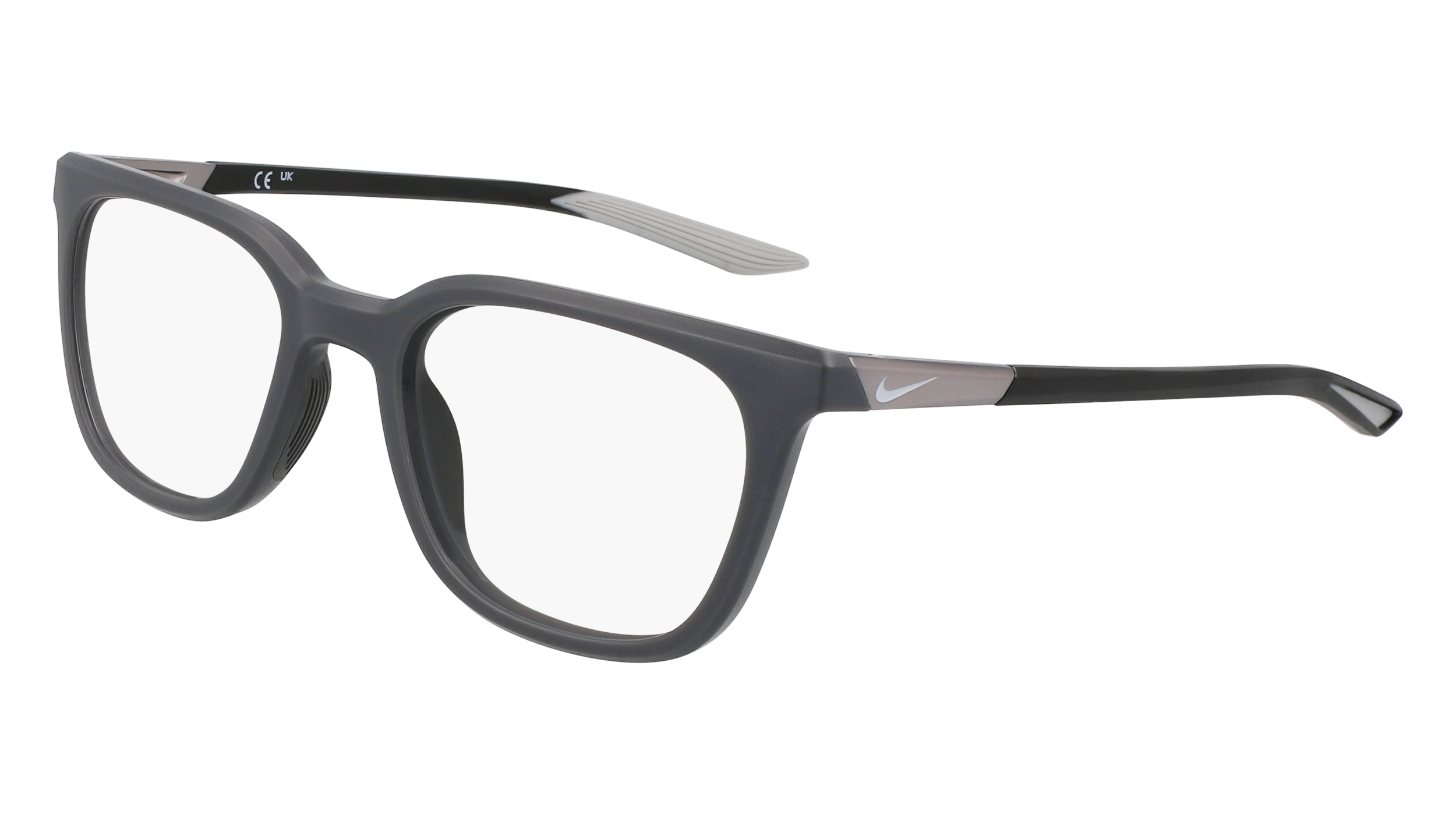 0886895623650 - Herren NIKE 7290 34 Optische Fassungen Plastik Grau undurchsichtig  Quadratisch  Photochromatisch