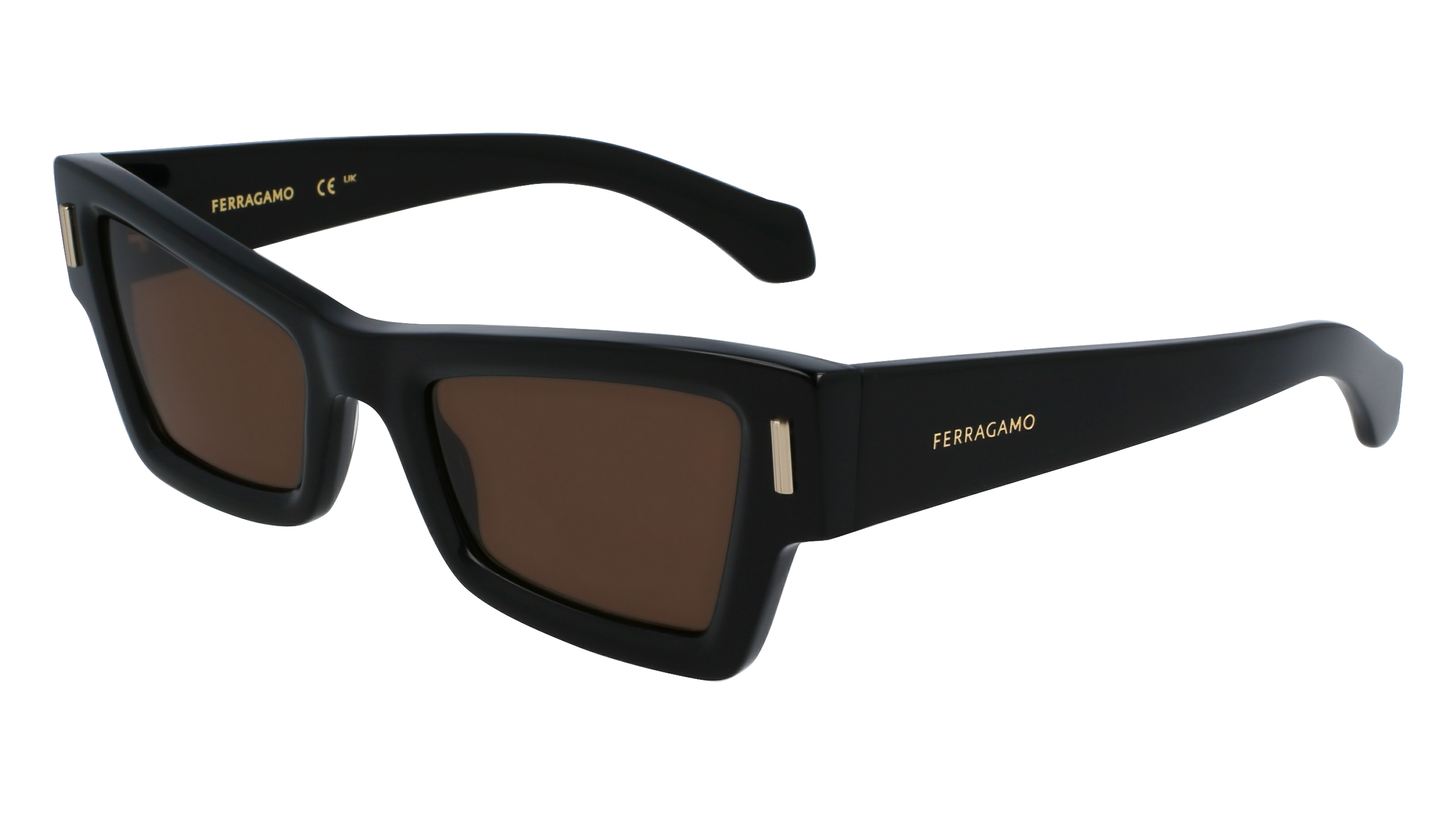 0886895628310 - Damen SF2006S 001 Gläser SONNENBRILLEN Acetat Schwarz  Quadratisch Normal Normal