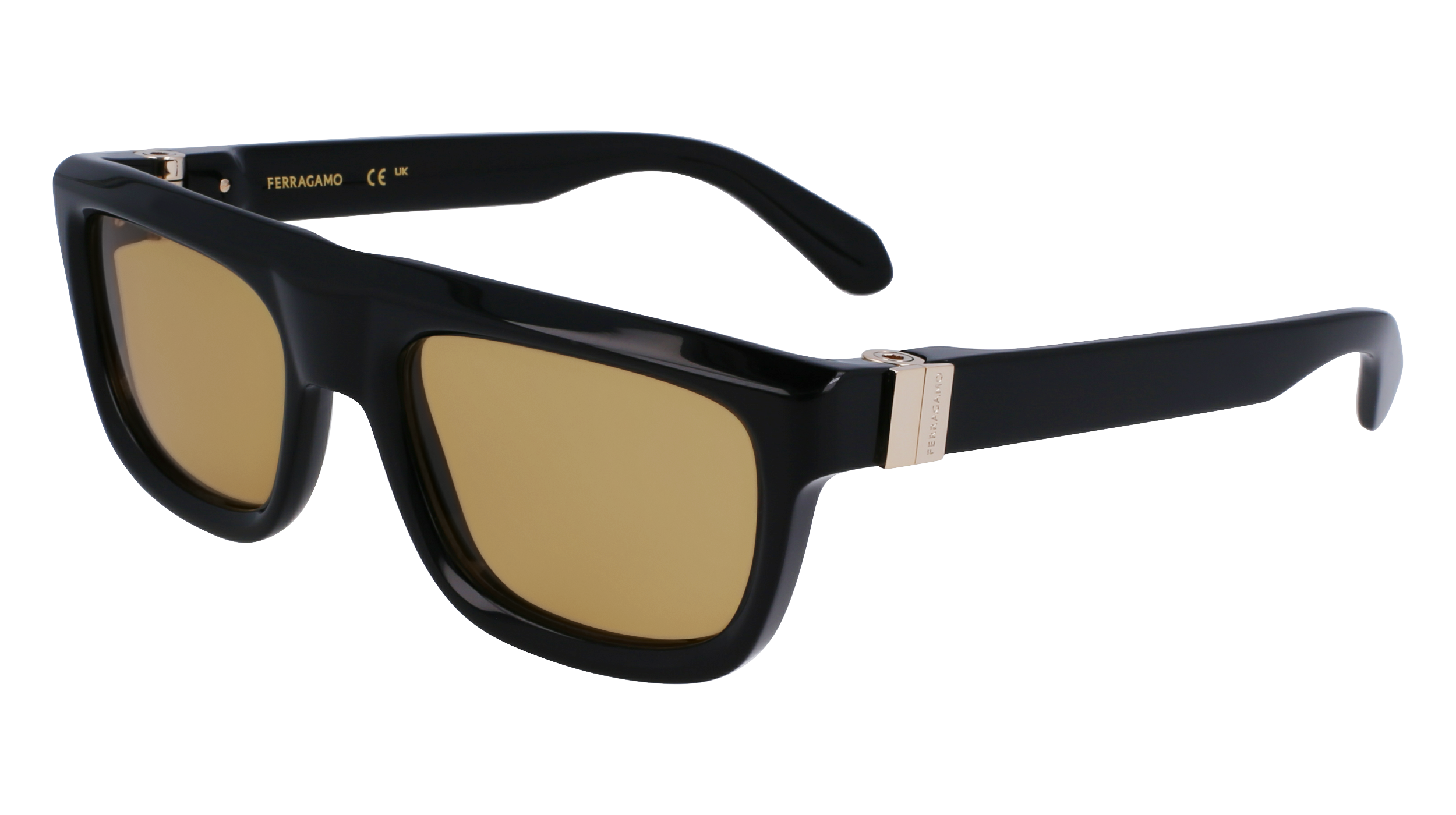 0886895628372 - Herren SF2009S 011 Gläser SONNENBRILLEN Acetat Schwarz  Quadratisch Normal Normal