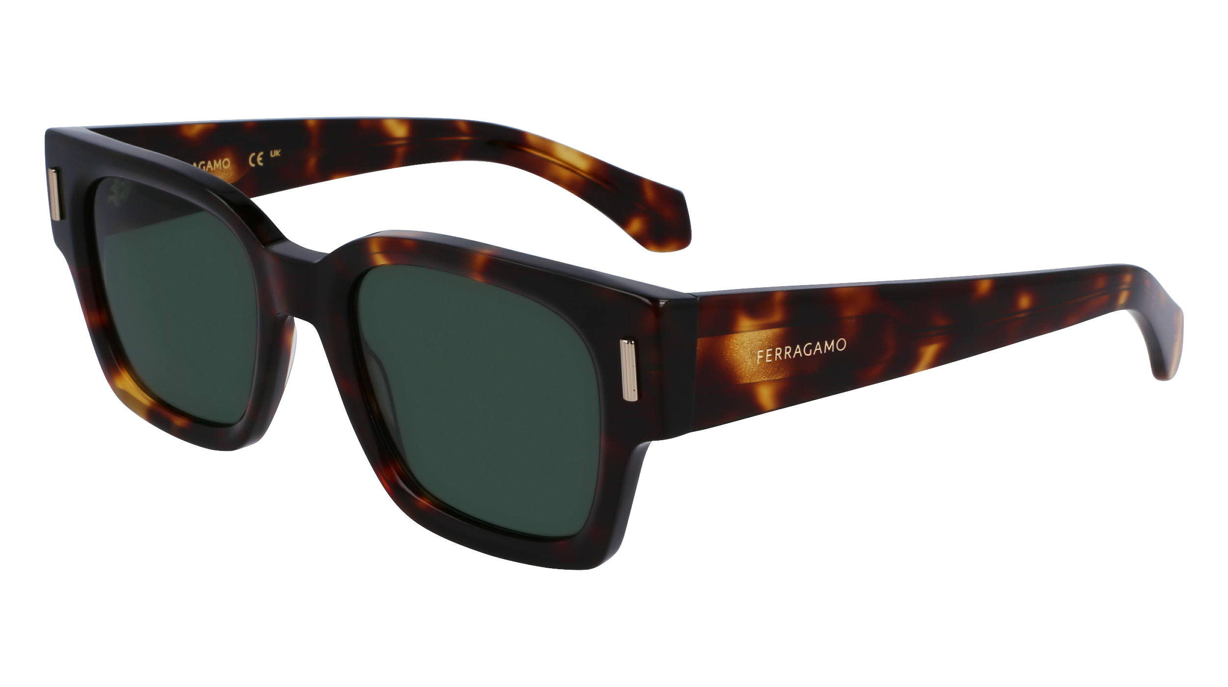 0886895628631 - Herren SF2010S 242 Gläser SONNENBRILLEN Acetat Havanna  Quadratisch Normal Normal